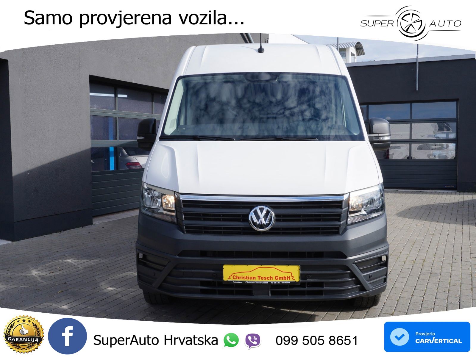Volkswagen Crafter Kasten 35 L4 H3 Hochdach 2.0 TDI 1.Hd. 140 KS