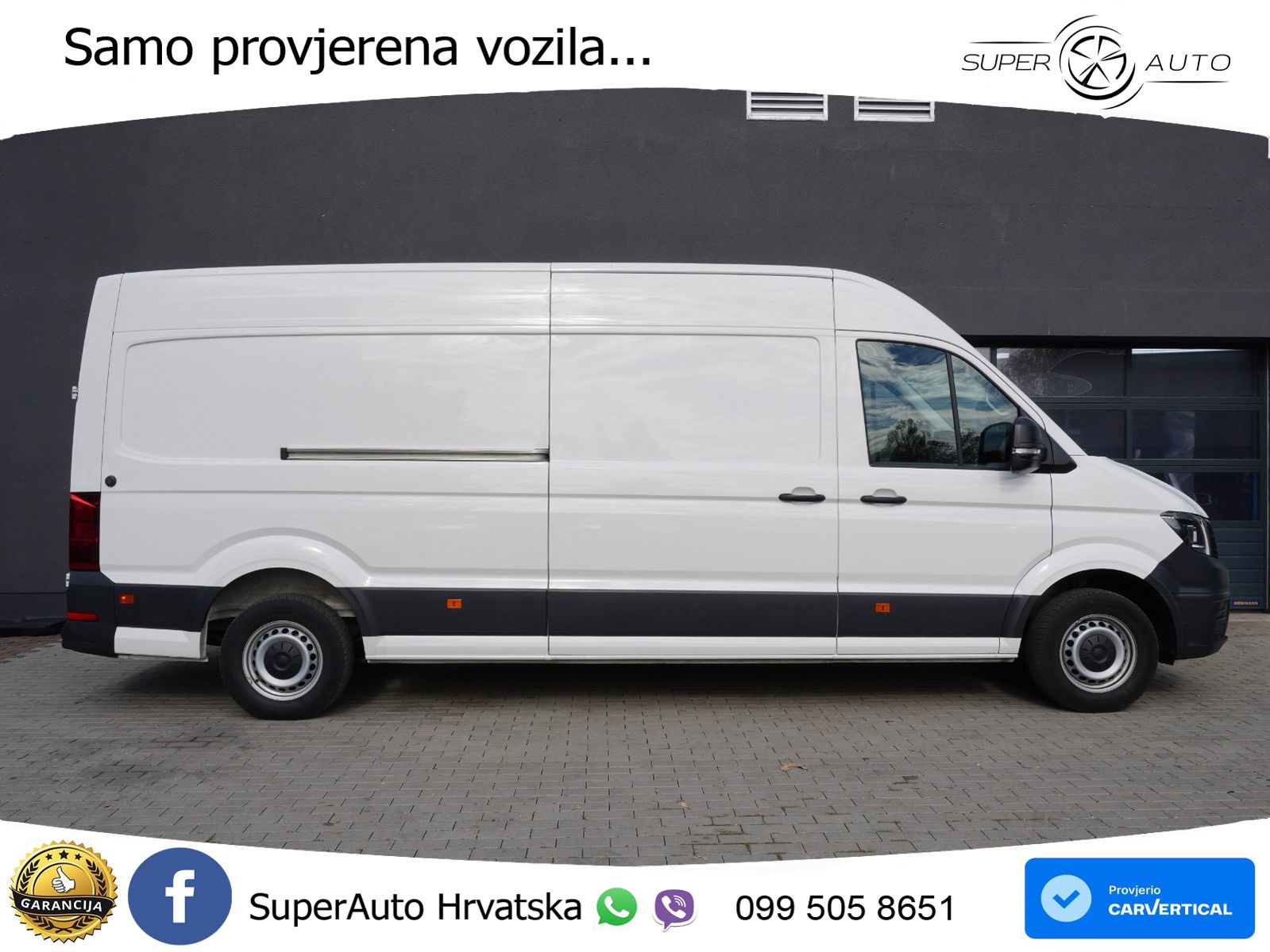 Volkswagen Crafter Kasten 35 L4 H3 Hochdach 2.0 TDI 1.Hd. 140 KS