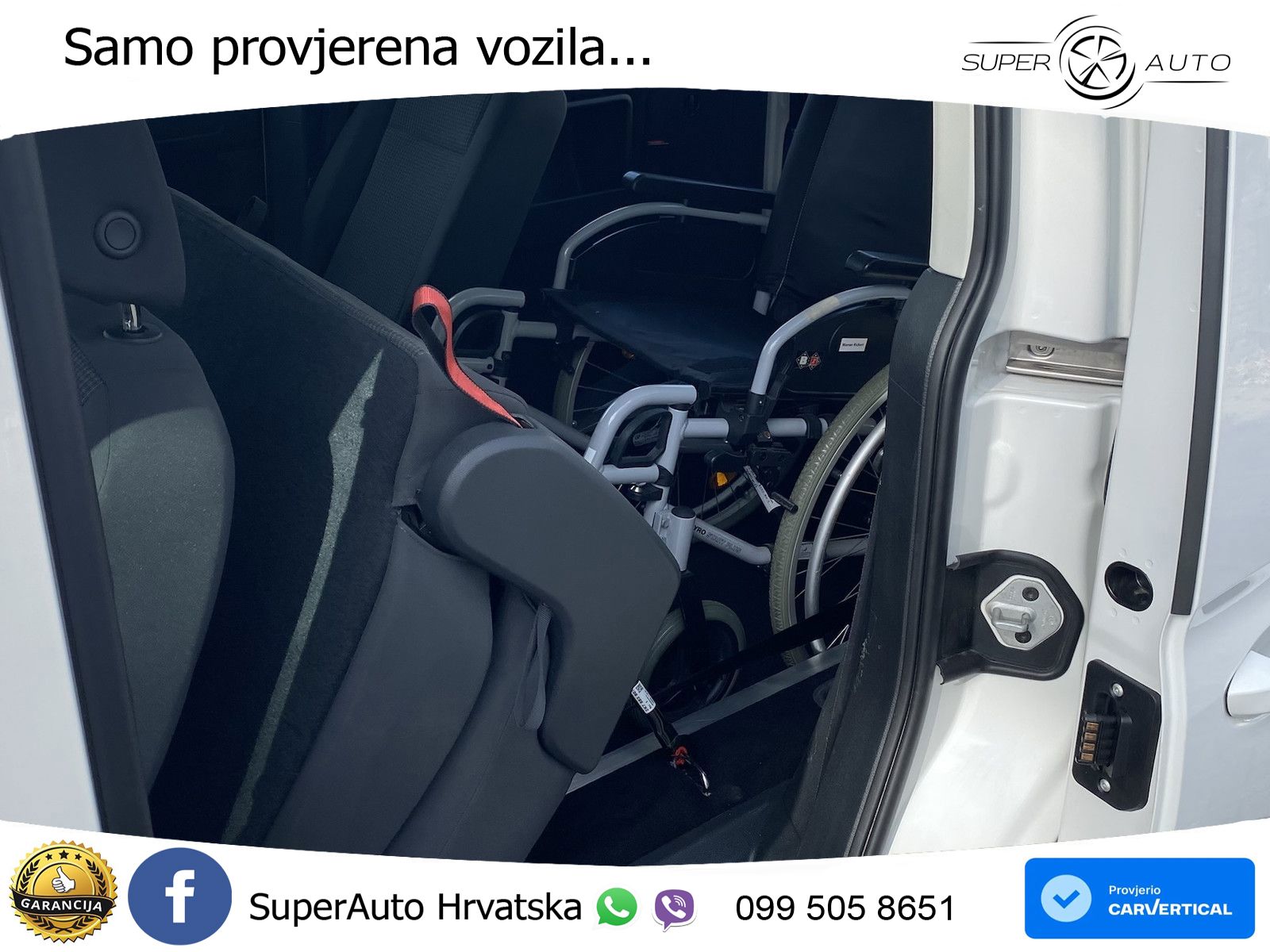 Volkswagen Caddy | Neuer Rollstuhlumbau | Tempomat | Klima 102 KS