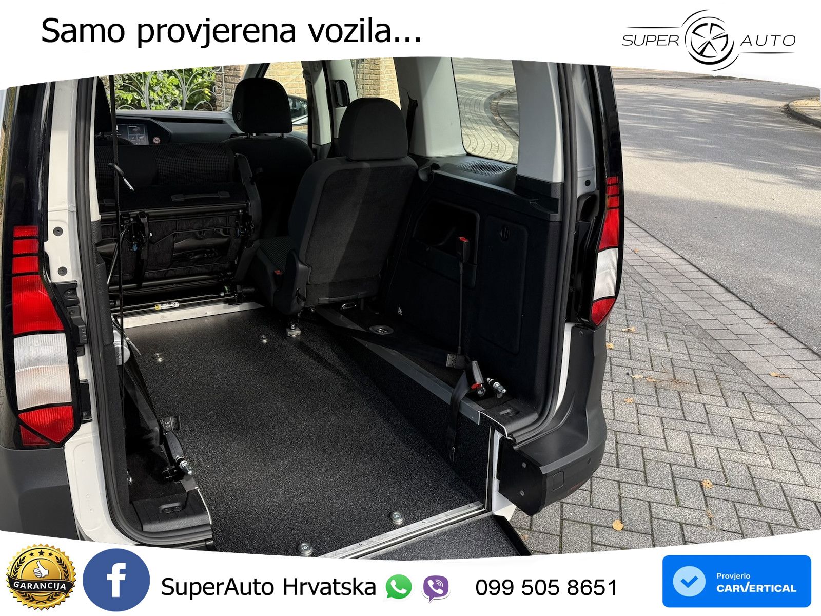Volkswagen Caddy | Neuer Rollstuhlumbau | Tempomat | Klima 102 KS