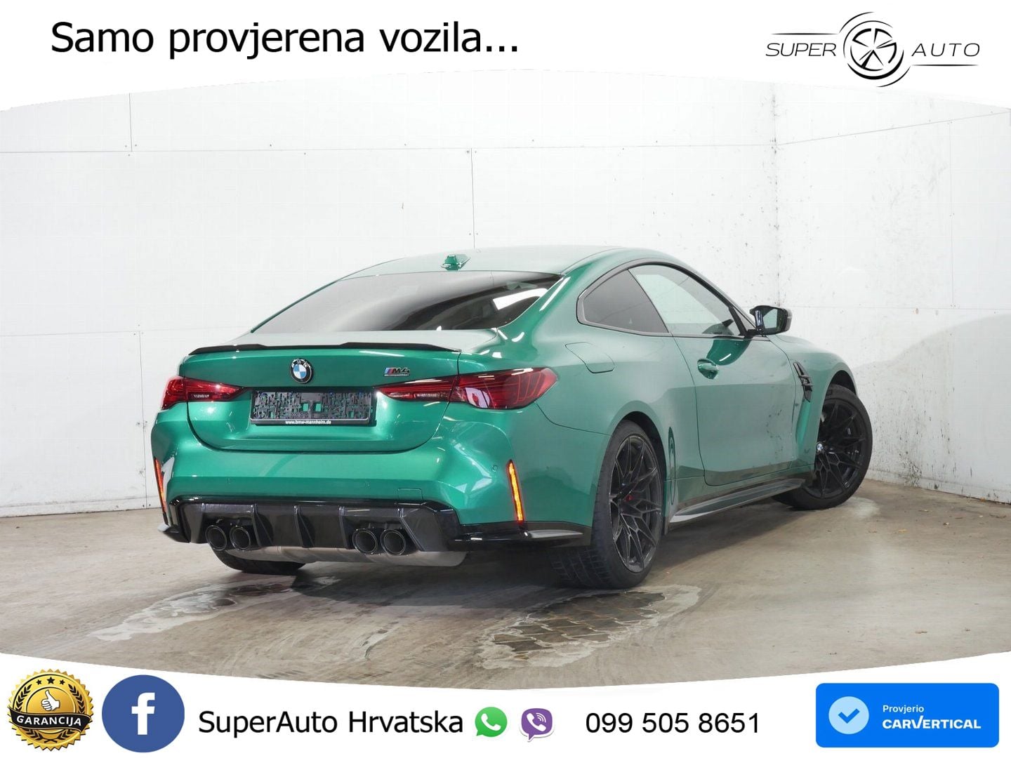 BMW M4 Competition 3.0 (530 KS) xDrive Steptronic LED+GR SJED+ACC