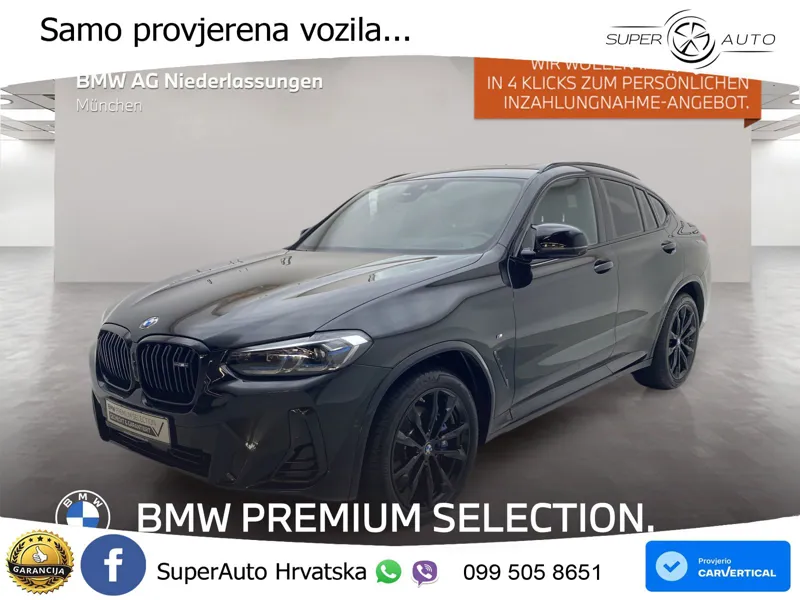 BMW X4 M40d (340 KS) xDrive Steptronic LED+GR SJED+ACC