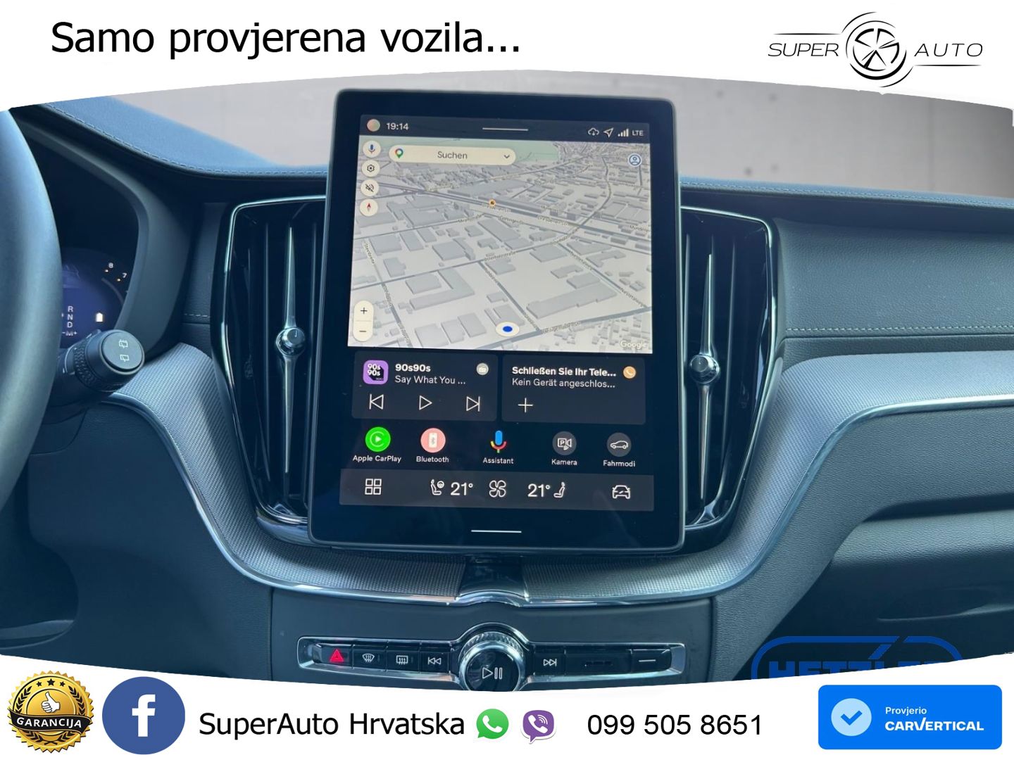 Volvo XC60 B5 Benzin AWD Geartronic LED+GR SJED+ACC