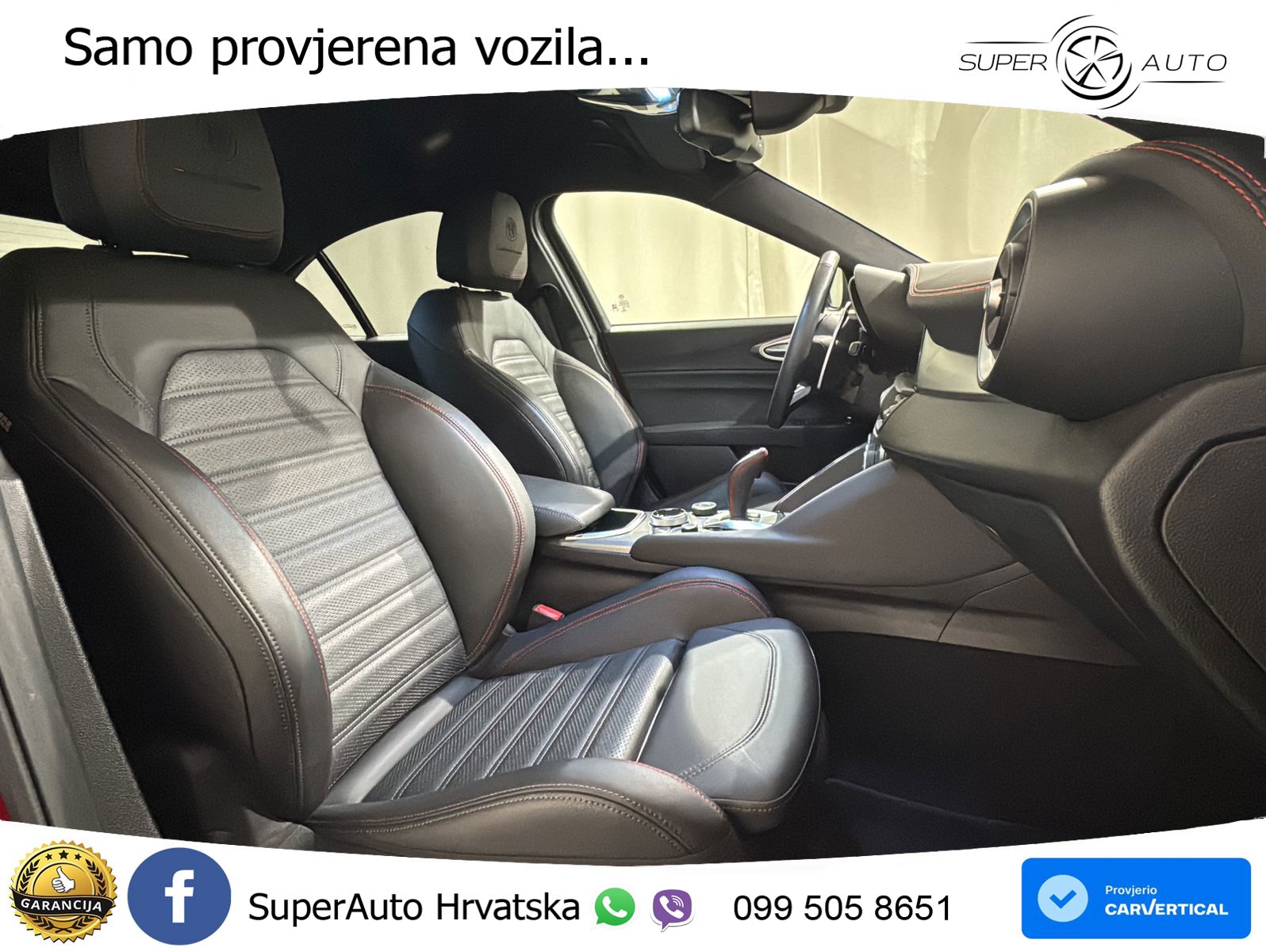 Alfa Romeo Giulia 2.0 Turbo (280 KS) Q4 Automatic LED+GR SJED+ACC