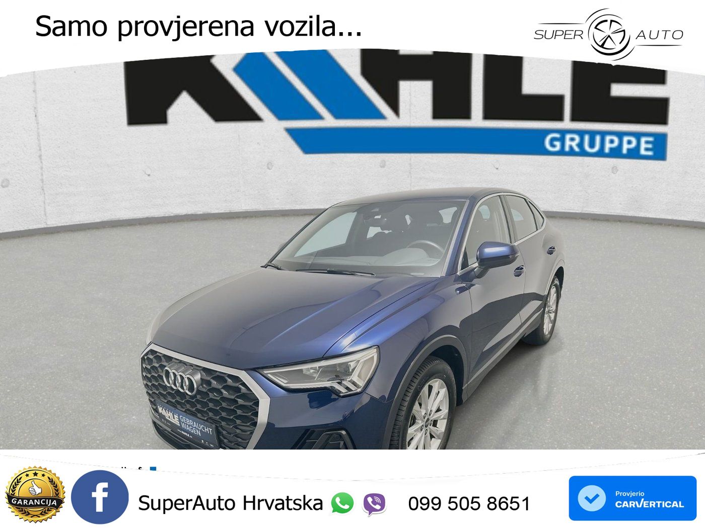 Audi Q3 II Sportback 35 TFSI (150 KS) S tronic LED+GR SJED+ACC
