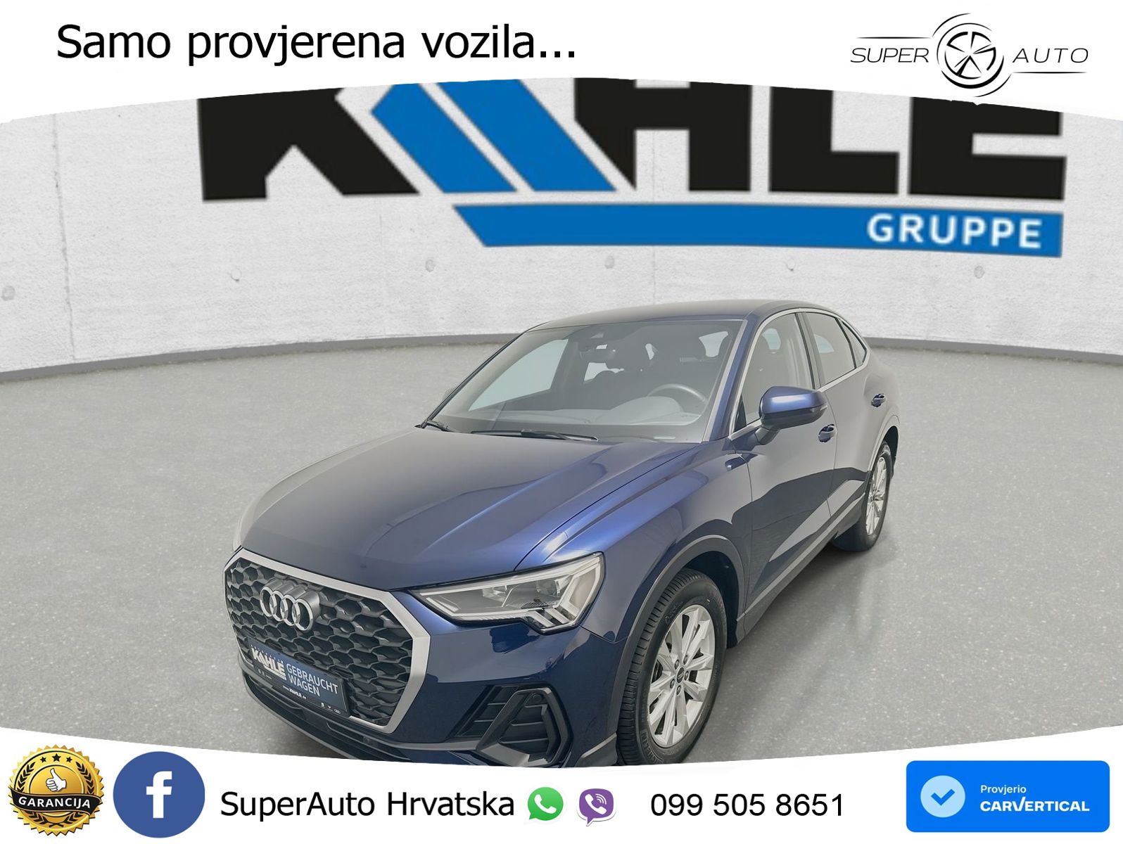 Audi Q3 II Sportback 35 TFSI (150 KS) S tronic LED+GR SJED+ACC