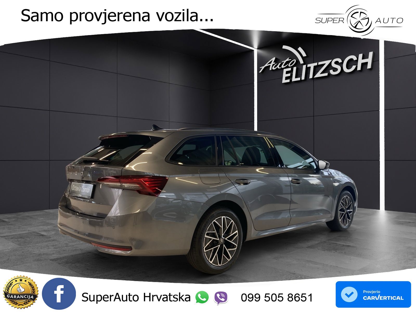 Škoda Octavia Combi 2.0 TDI (150 KS) DSG LED+GR SJED+ACC