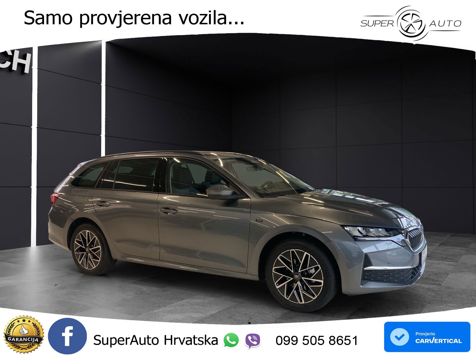 Škoda Octavia Combi 2.0 TDI (150 KS) DSG LED+GR SJED+ACC