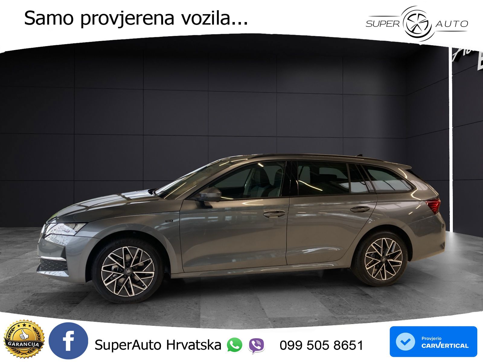 Škoda Octavia Combi 2.0 TDI (150 KS) DSG LED+GR SJED+ACC