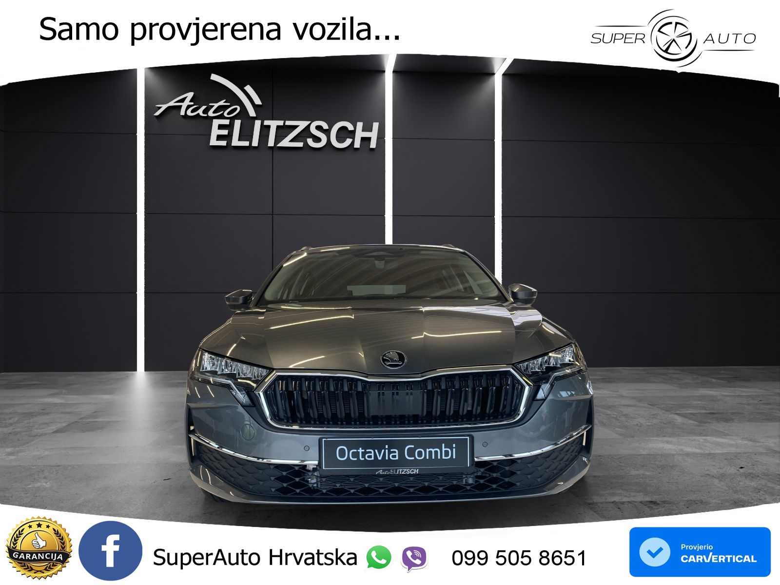 Škoda Octavia Combi 2.0 TDI (150 KS) DSG LED+GR SJED+ACC