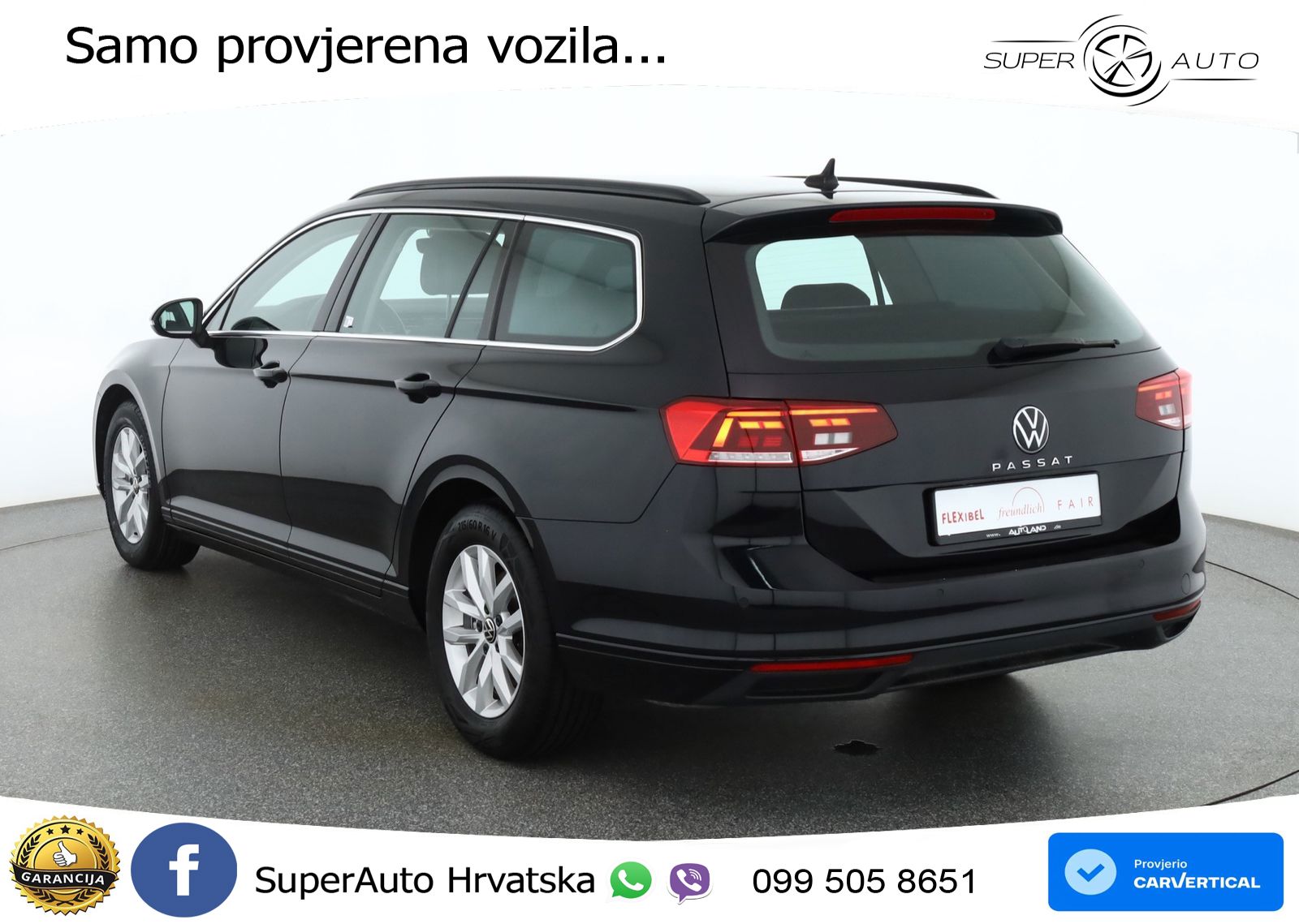 Volkswagen Passat Variant 1.5 TSI (150 KS) DSG ACT LED+GR SJED+ACC