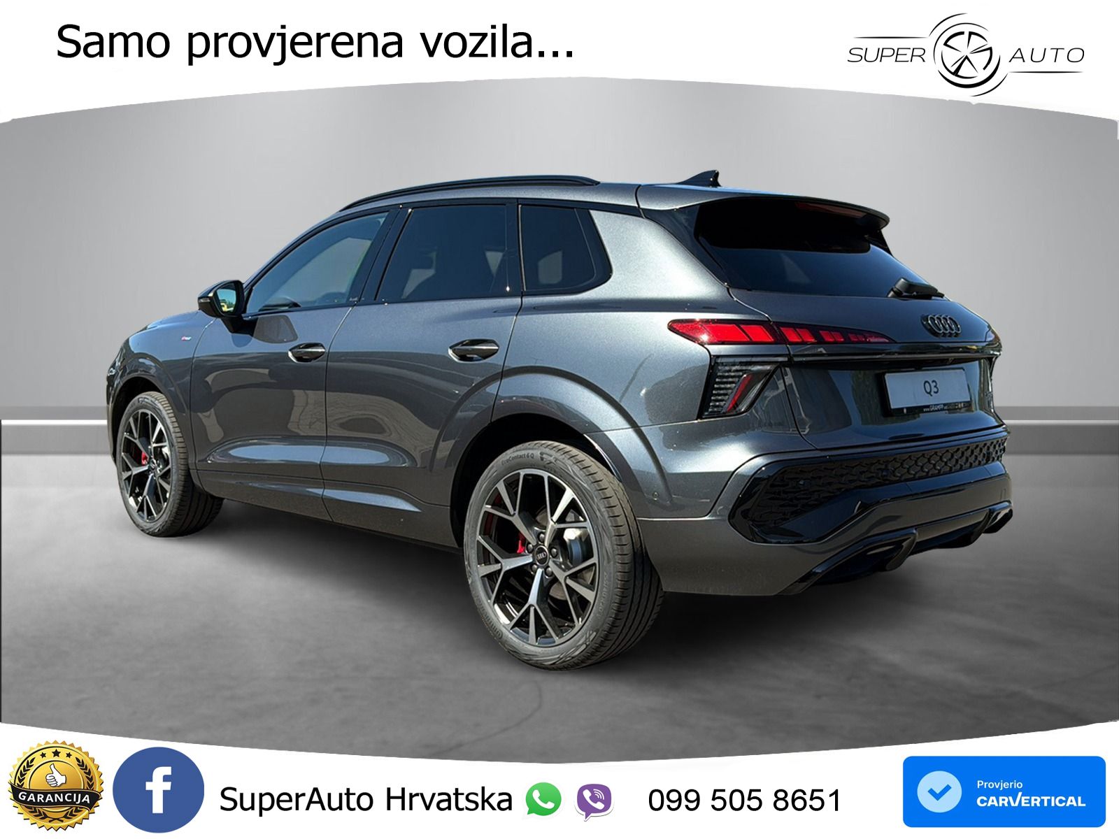 Audi Q3 2.0 TDI (193 KS) quattro S tronic LED+GR SJED+ACC