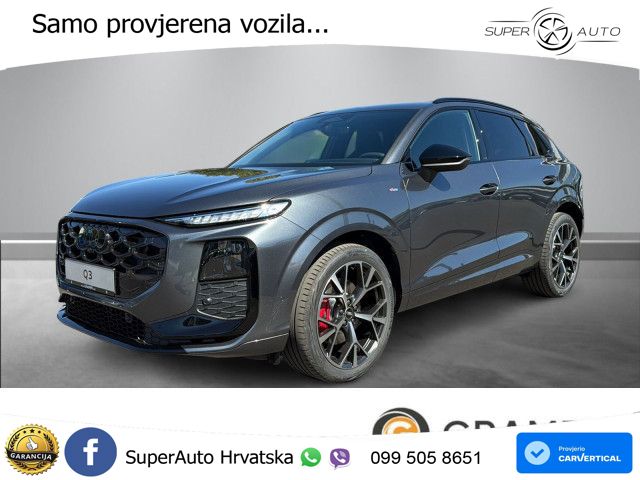 Audi Q3 2.0 TDI (193 KS) quattro S tronic LED+GR SJED+ACC