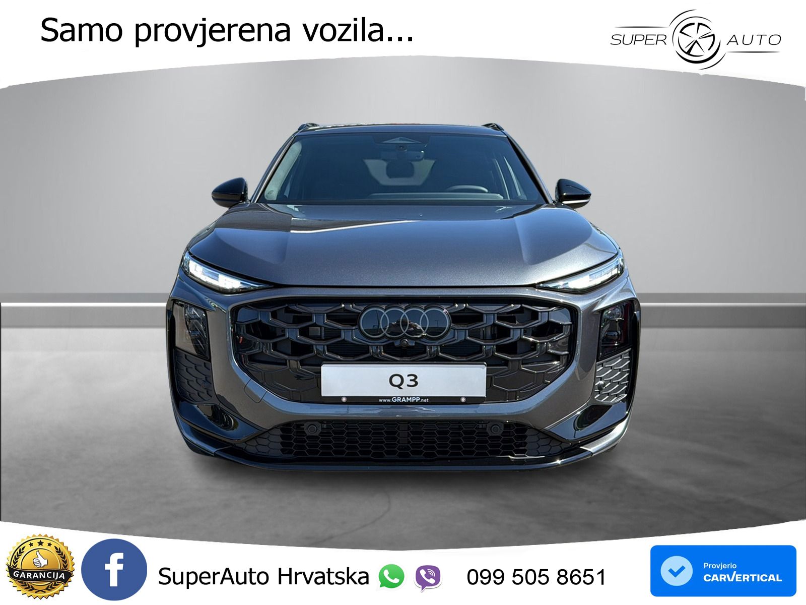 Audi Q3 2.0 TDI (193 KS) quattro S tronic LED+GR SJED+ACC