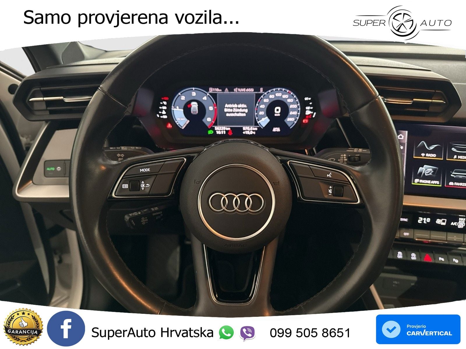 Audi A3 30 TDI (116 KS) advanced