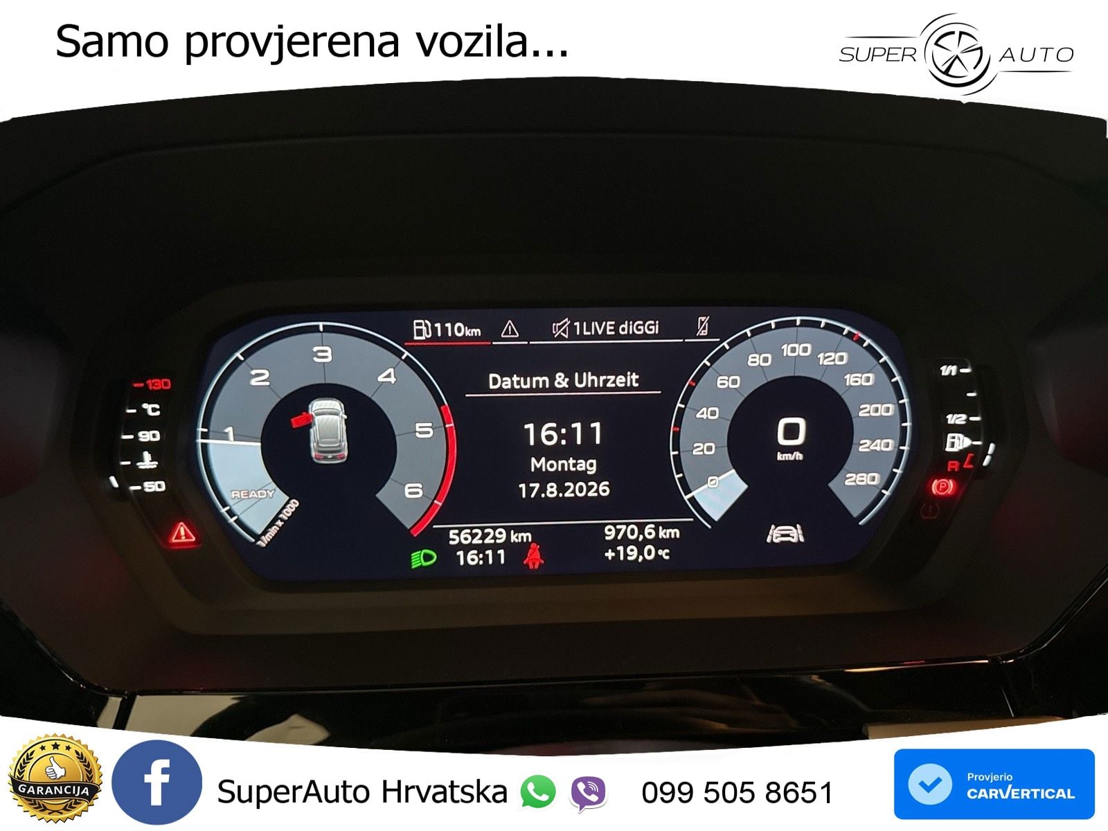 Audi A3 30 TDI (116 KS) advanced