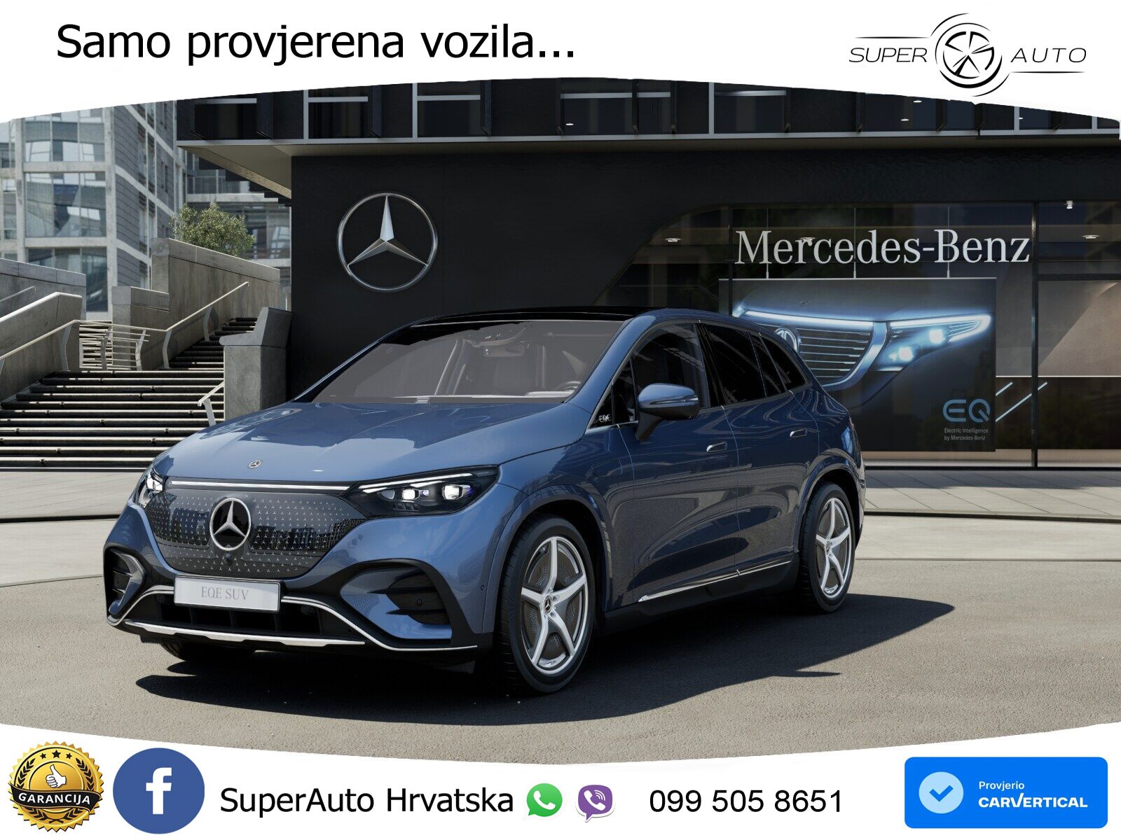 Mercedes EQE SUV 350 100 kWh (292 KS) 4MATIC