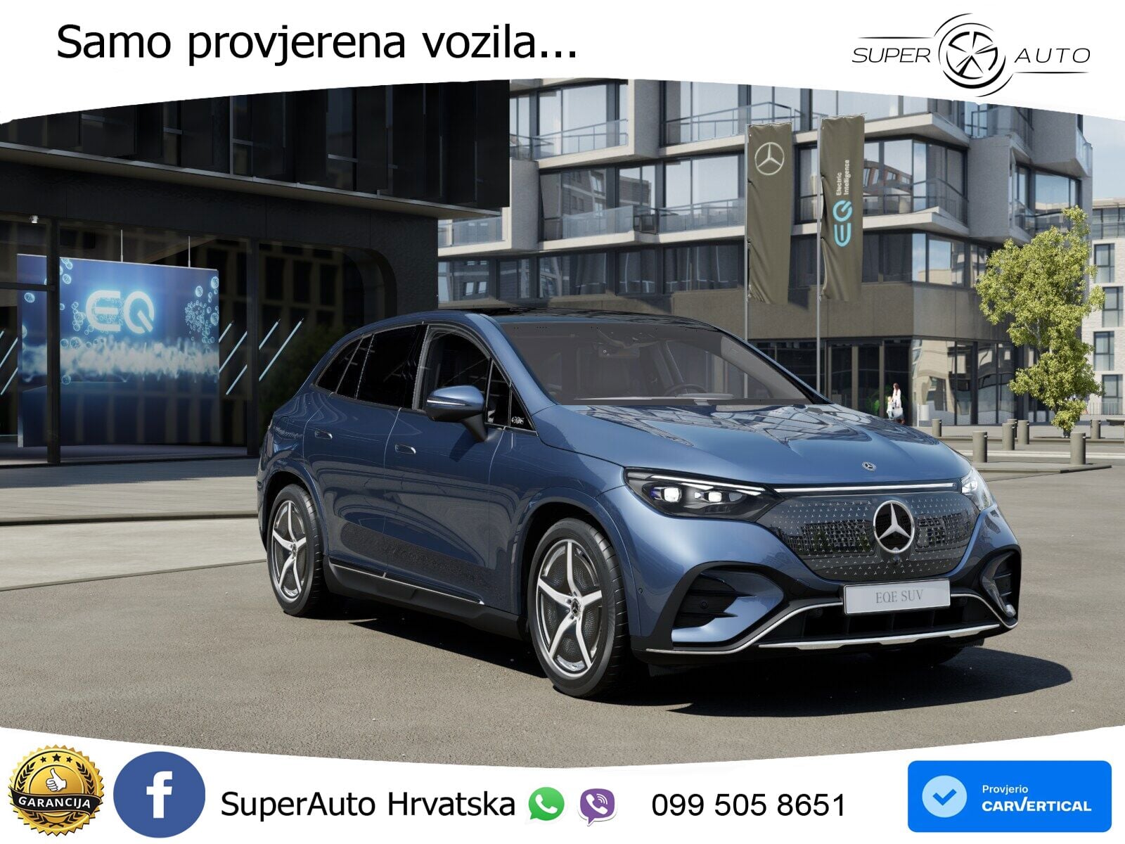 Mercedes EQE SUV 350 100 kWh (292 KS) 4MATIC