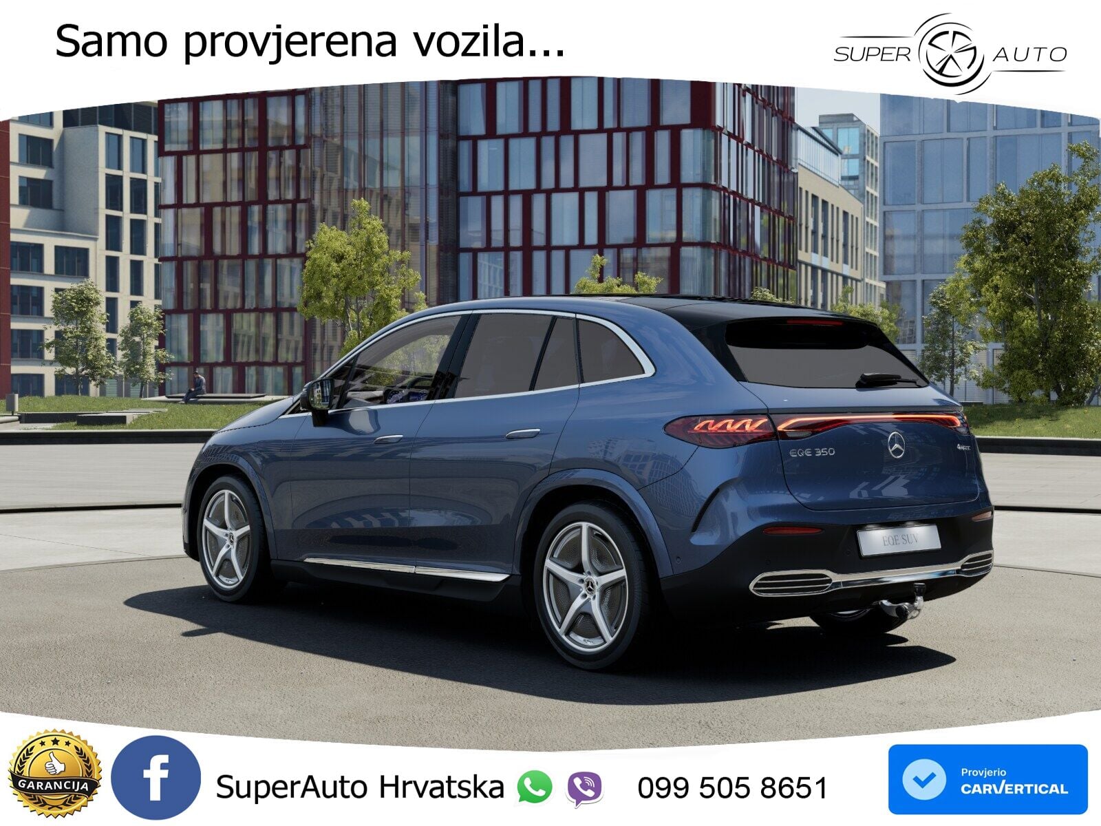 Mercedes EQE SUV 350 100 kWh (292 KS) 4MATIC