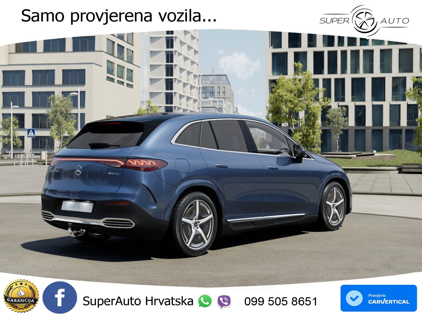 Mercedes EQE SUV 350 100 kWh (292 KS) 4MATIC