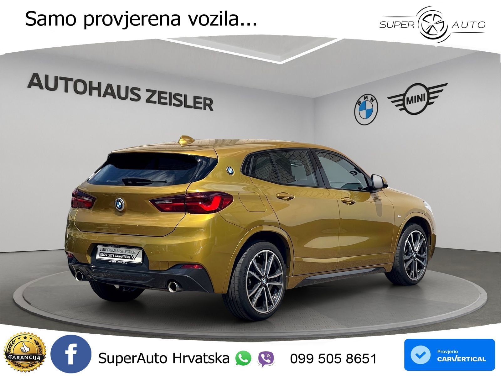BMW X2 xDrive20i Steptronic M Sport LED+GR SJED+ACC