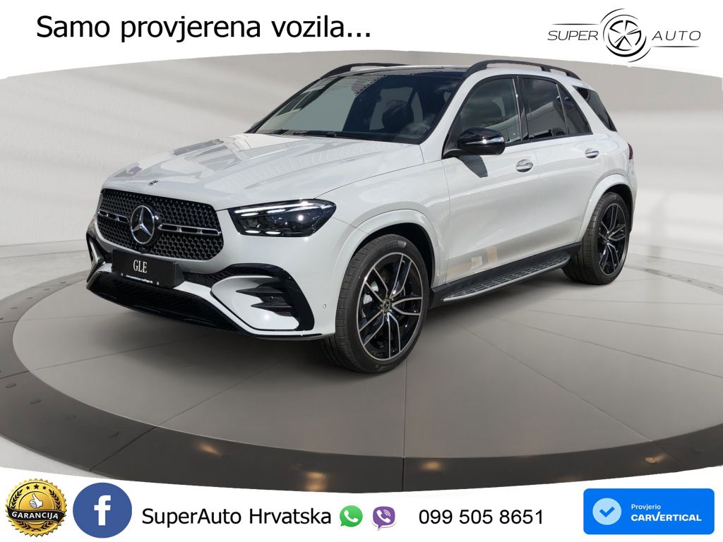 Mercedes GLE 450d (367 KS) EQ Boost 4MATIC 9G-TRONIC AMG ACC+HEAD+4xGR SJED+360+PANO