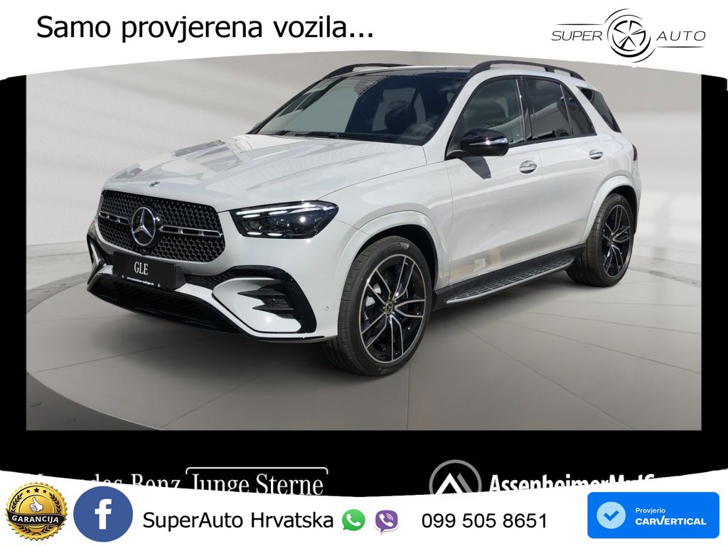 Mercedes GLE 450d (367 KS) EQ Boost 4MATIC 9G-TRONIC AMG ACC+HEAD+4xGR SJED+360+PANO