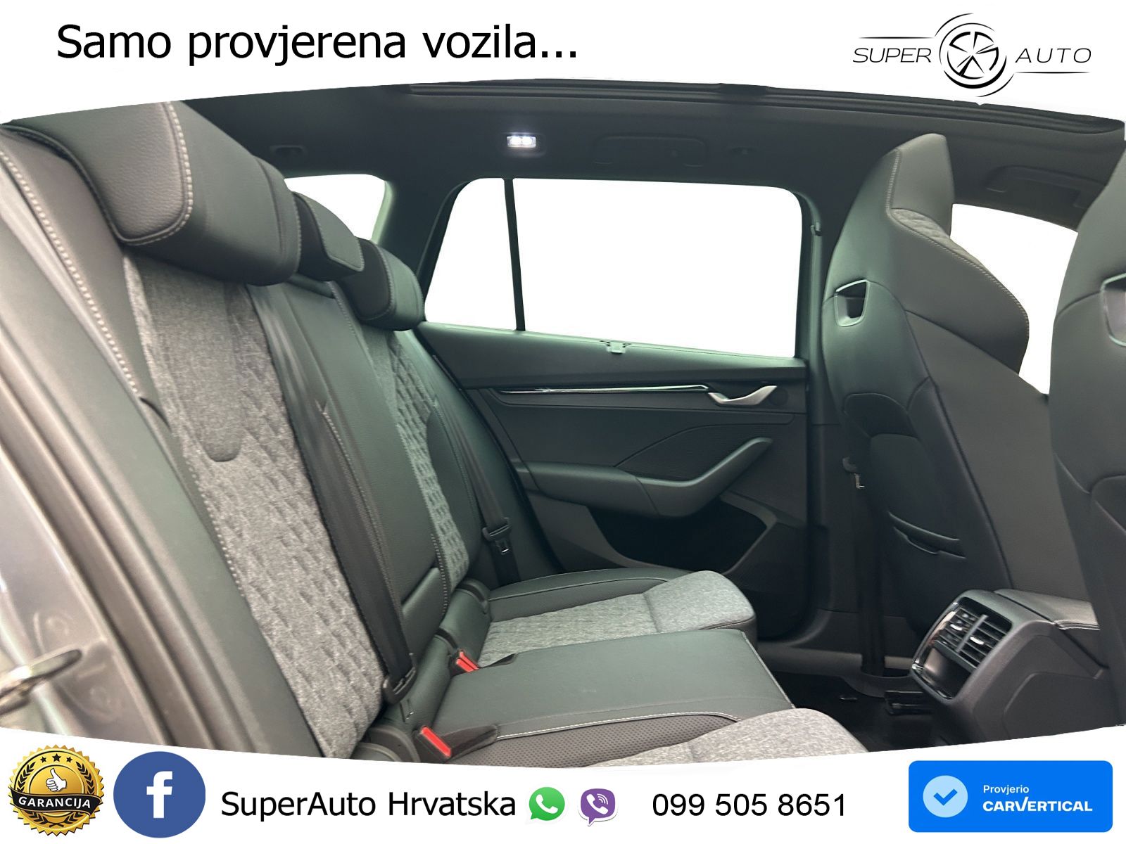 Škoda Octavia Combi 2.0 TDI (150 KS) DSG SportLine LED+GR SJED+ACC