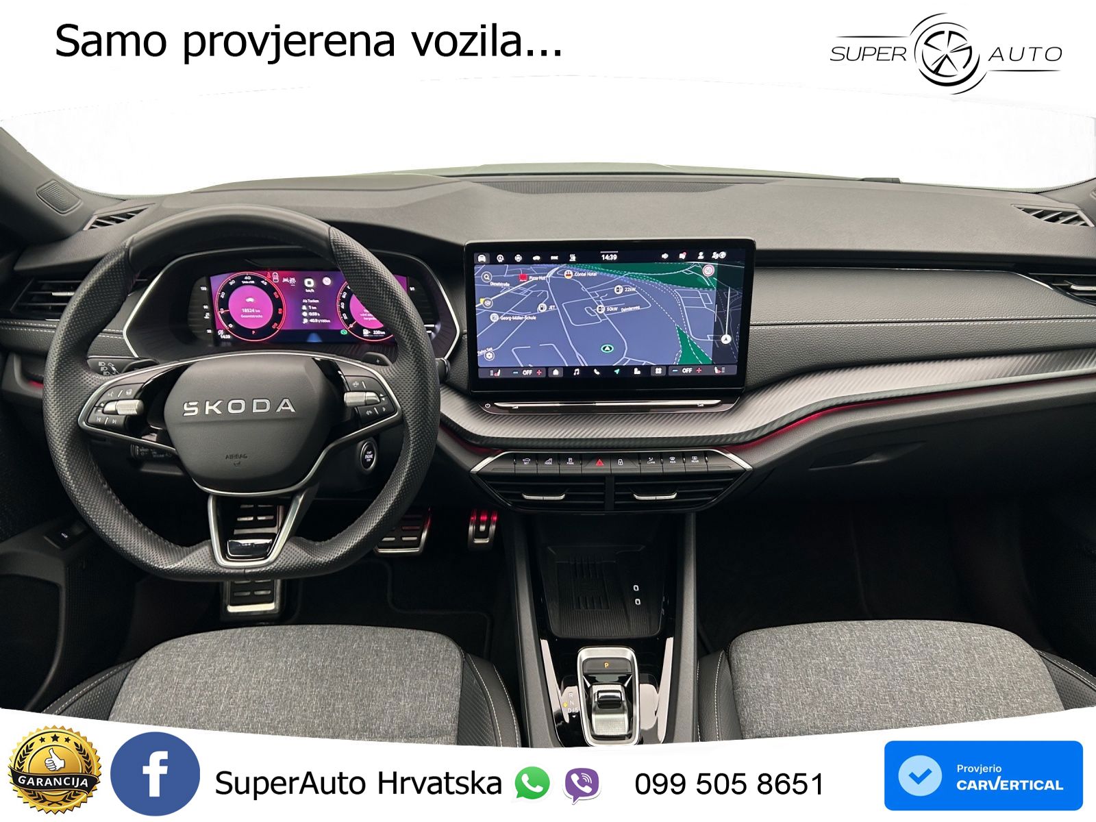 Škoda Octavia Combi 2.0 TDI (150 KS) DSG SportLine LED+GR SJED+ACC