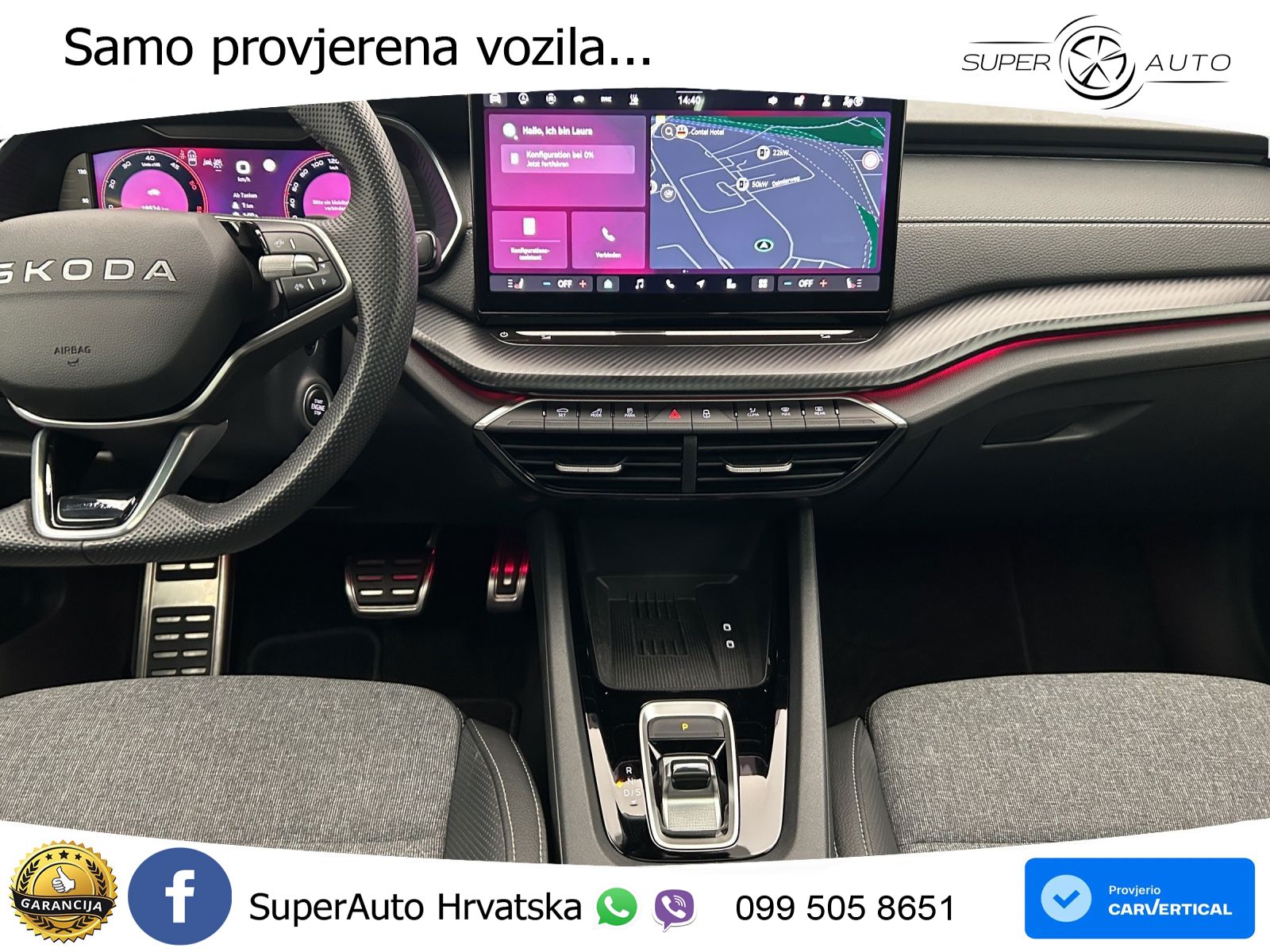 Škoda Octavia Combi 2.0 TDI (150 KS) DSG SportLine LED+GR SJED+ACC