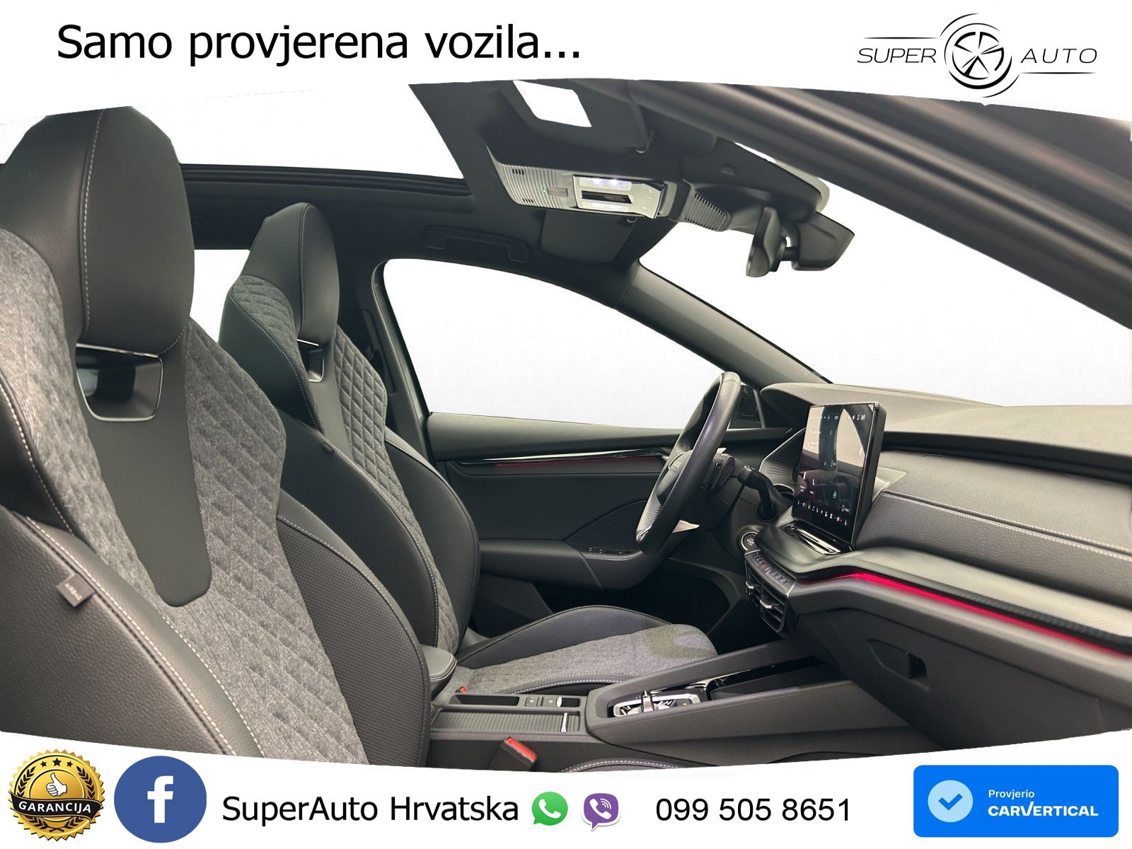 Škoda Octavia Combi 2.0 TDI (150 KS) DSG SportLine LED+GR SJED+ACC