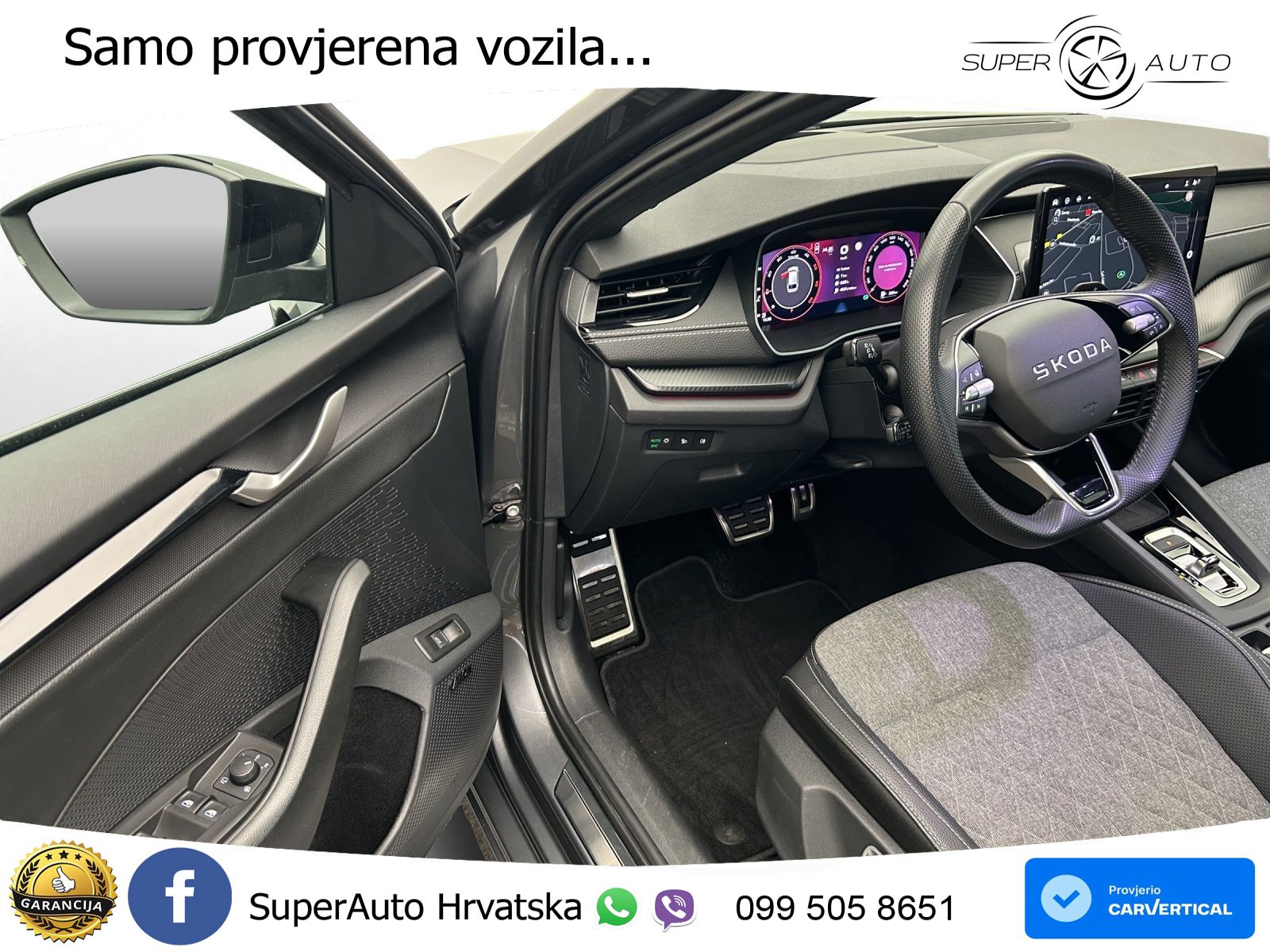 Škoda Octavia Combi 2.0 TDI (150 KS) DSG SportLine LED+GR SJED+ACC