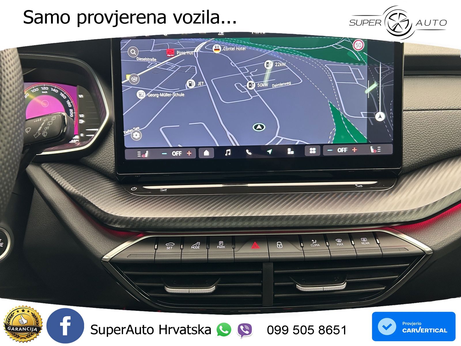 Škoda Octavia Combi 2.0 TDI (150 KS) DSG SportLine LED+GR SJED+ACC