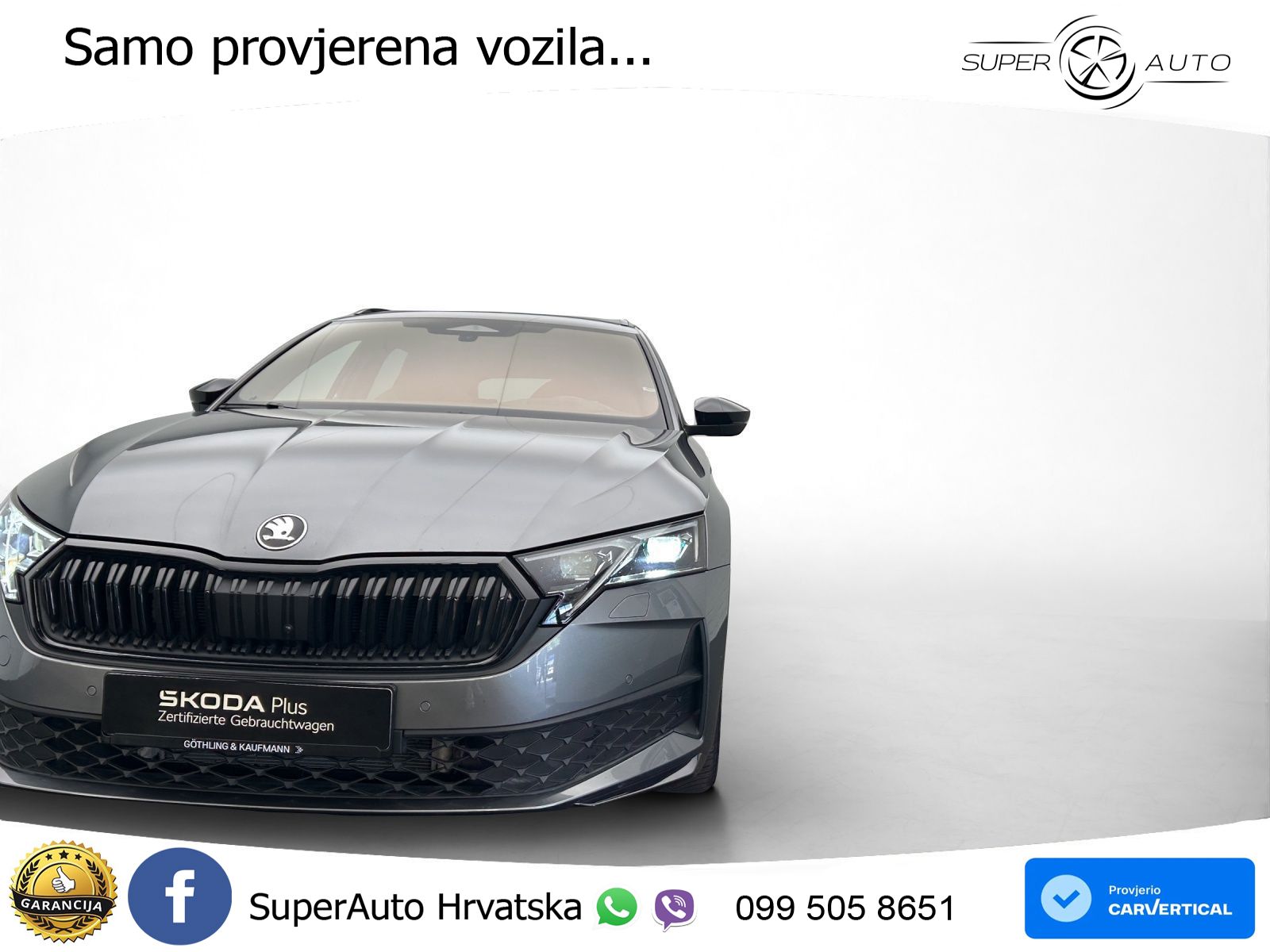 Škoda Octavia Combi 2.0 TDI (150 KS) DSG SportLine LED+GR SJED+ACC