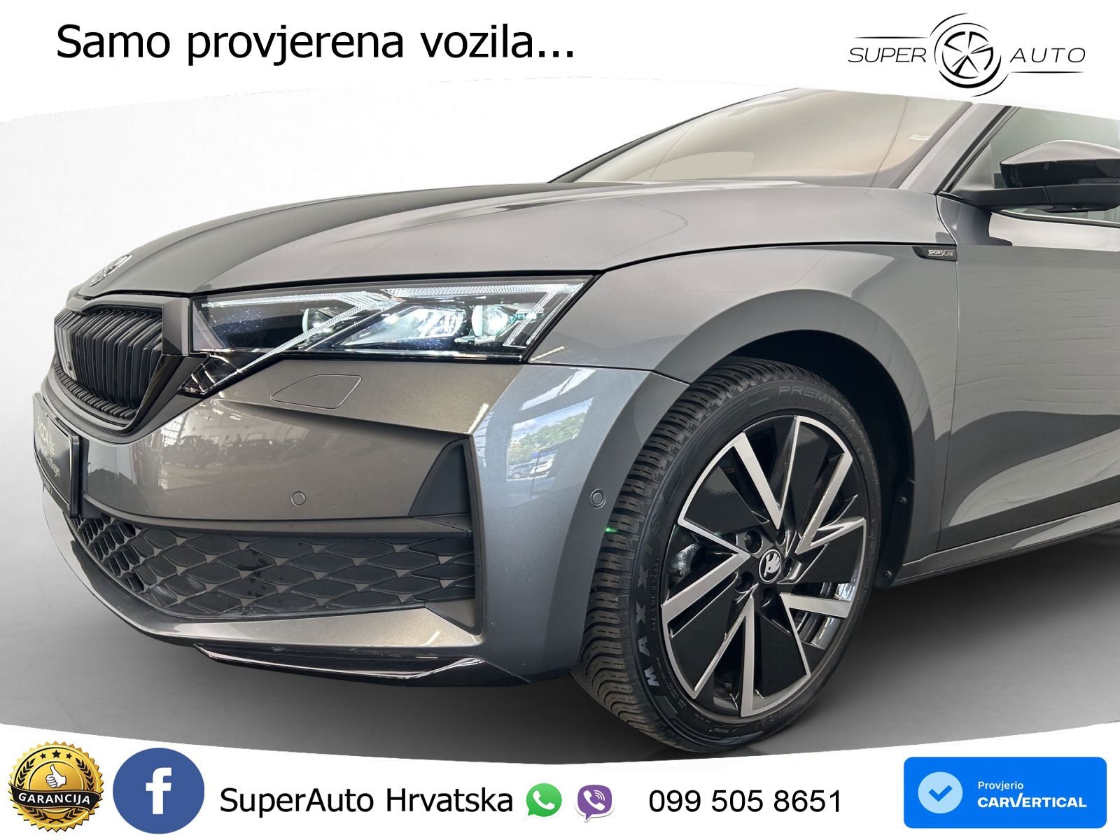 Škoda Octavia Combi 2.0 TDI (150 KS) DSG SportLine LED+GR SJED+ACC