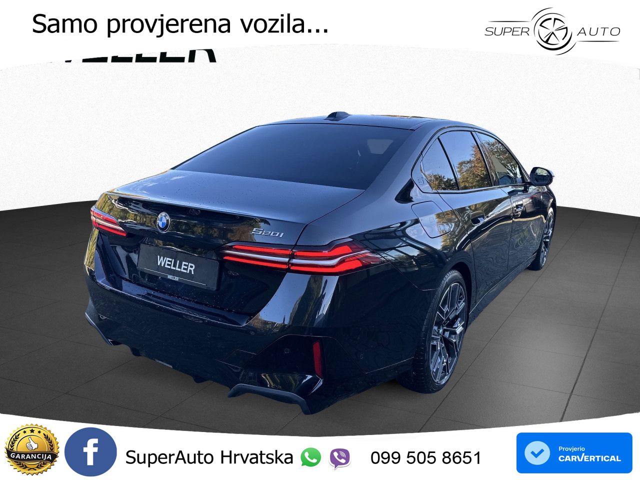 BMW 520i (208 KS) Steptronic M Sport LED+GR SJED+ACC