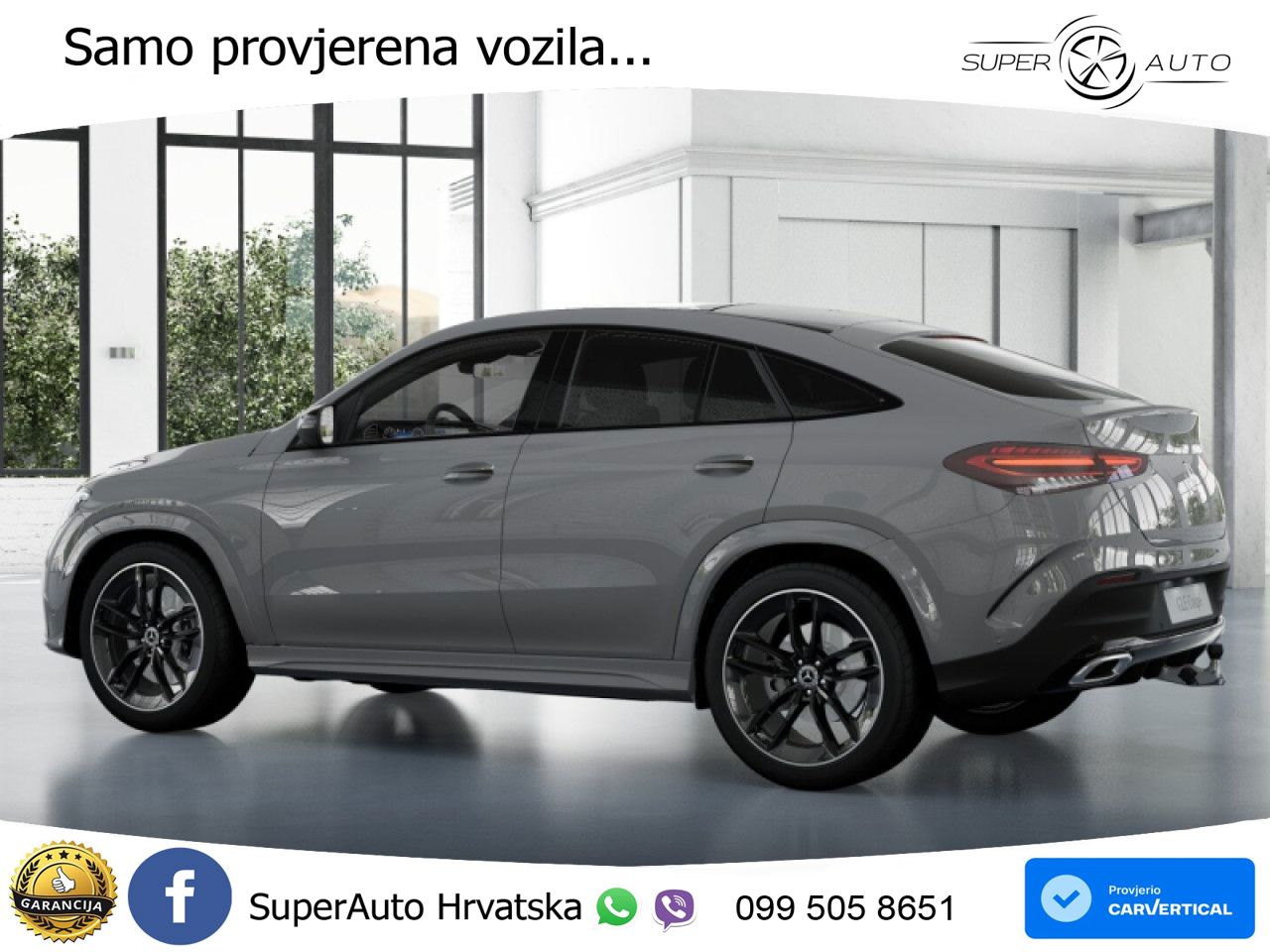 Mercedes GLE Coupe 450d (367 KS) EQ Boost 4MATIC 9G-TRONIC AMG ACC+HEAD+GR SJED+360+PANO