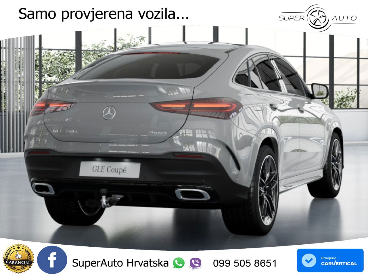 Mercedes GLE Coupe 450d (367 KS) EQ Boost 4MATIC 9G-TRONIC AMG ACC+HEAD+GR SJED+360+PANO