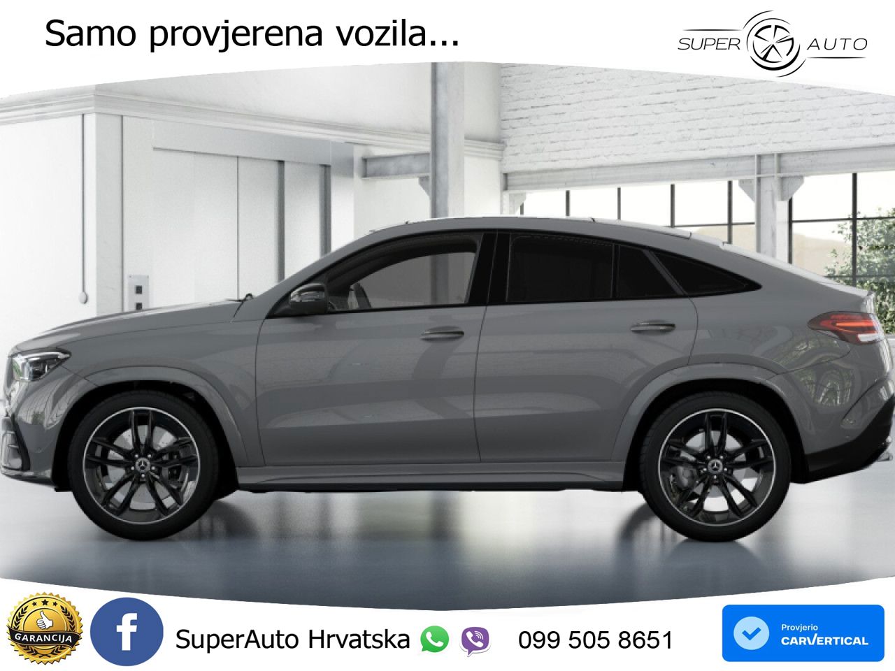 Mercedes GLE Coupe 450d (367 KS) EQ Boost 4MATIC 9G-TRONIC AMG ACC+HEAD+GR SJED+360+PANO