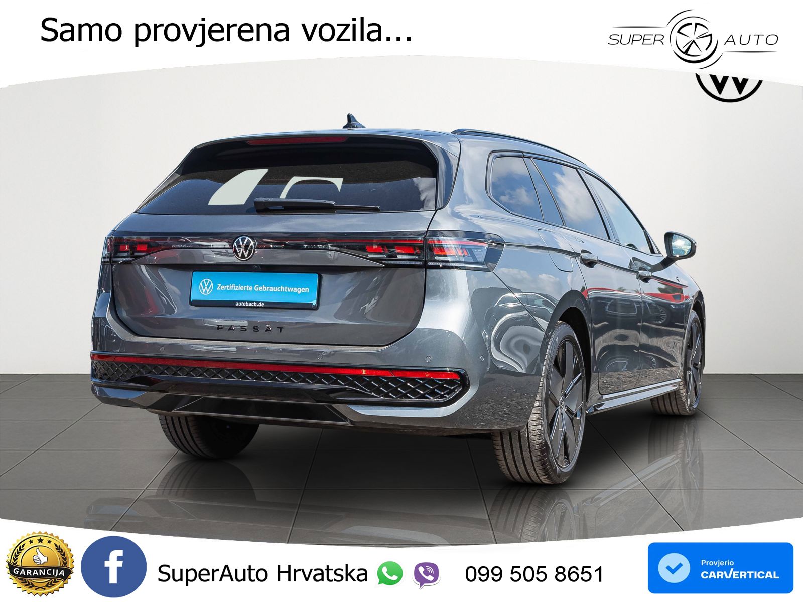 Volkswagen Passat Variant 2.0 TDI (193 KS) 4MOTION DSG R-Line LED+GR SJED+ACC