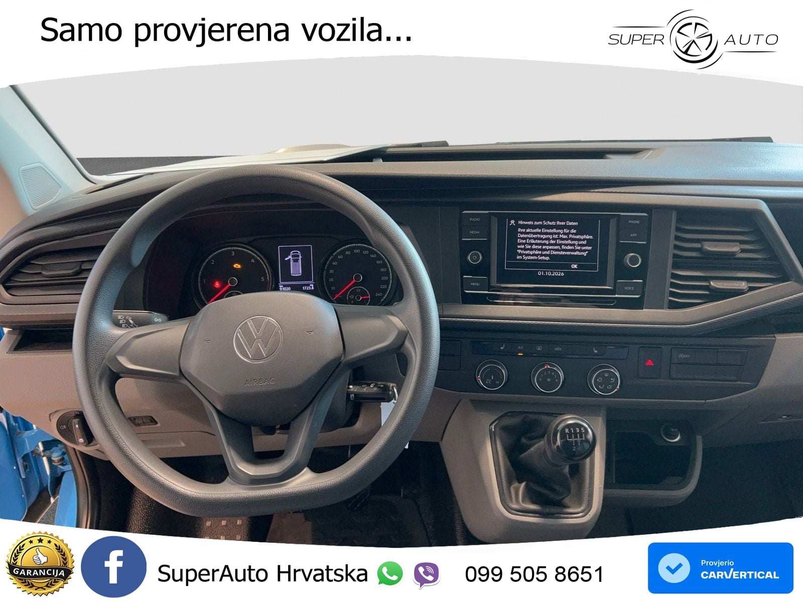 Volkswagen T6.1 Transporter Kasten 2.0 TDI LR AHK SHZ PDC A 110 KS