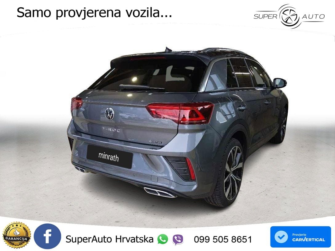 Volkswagen T-Roc I 2.0 TSI (190 KS) 4M DSG LED+GR SJED+ACC