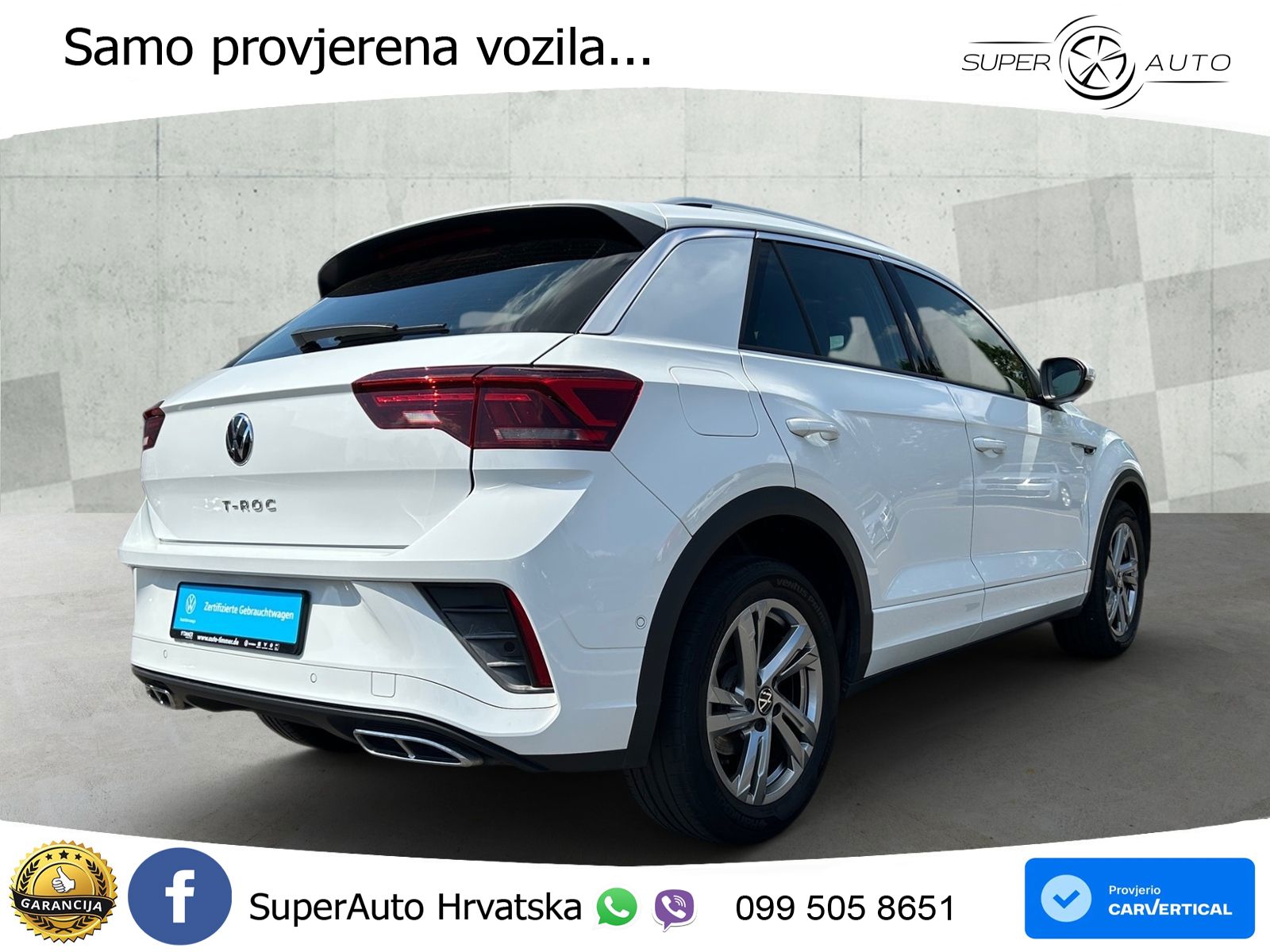 Volkswagen T-Roc I 1.5 TSI (150 KS) DSG LED+GR SJED+ACC