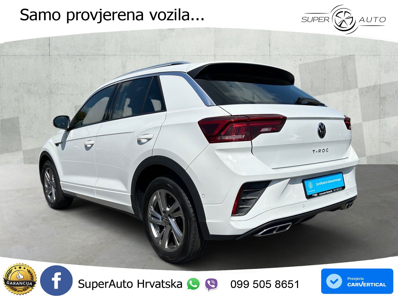 Volkswagen T-Roc I 1.5 TSI (150 KS) DSG LED+GR SJED+ACC