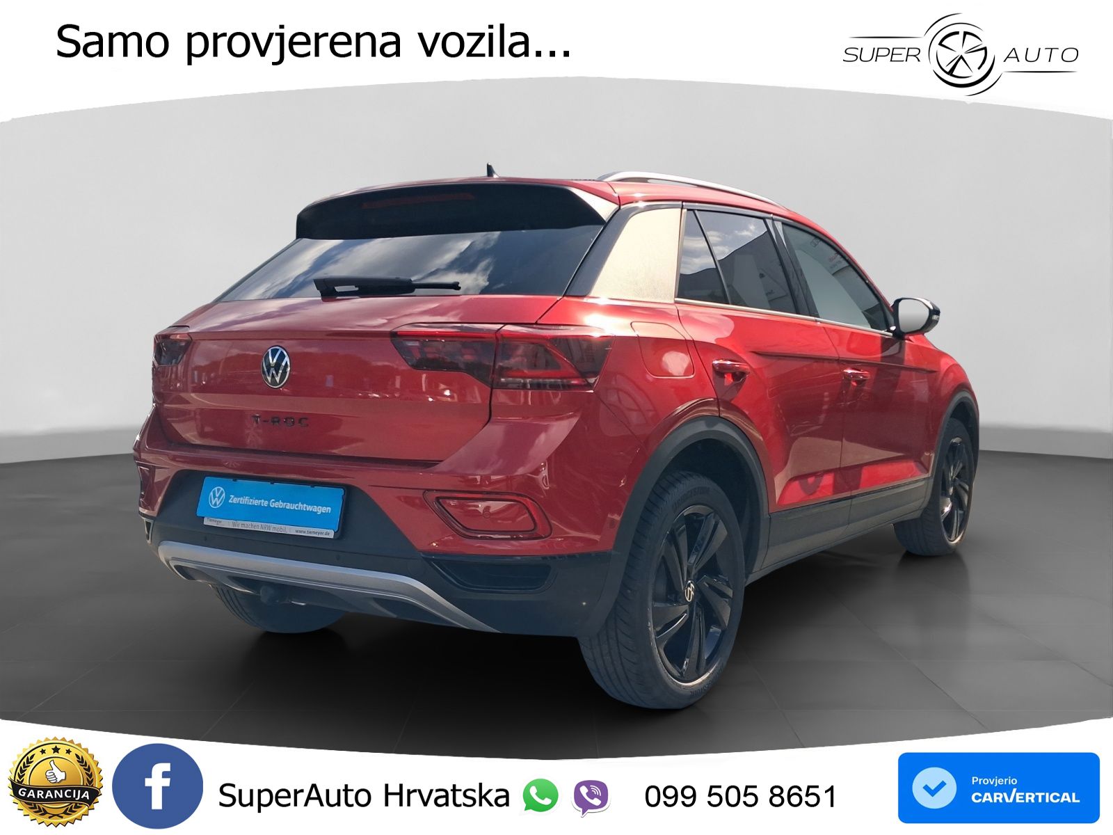 Volkswagen T-Roc I 1.5 TSI (150 KS) LED+GR SJED+ACC