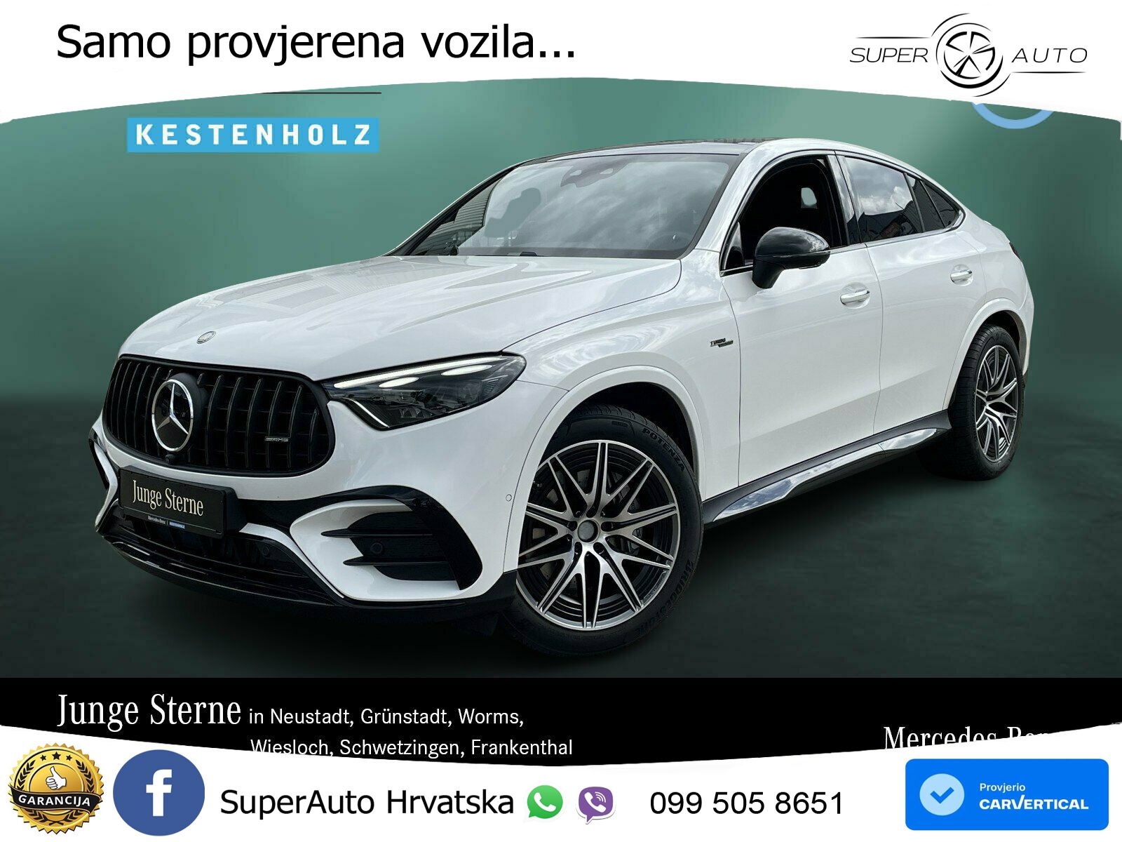 Mercedes AMG GLC 43 (421 KS) 4MATIC AMG SPEEDSHIFT MCT 9G ACC+HEAD+GR SJED+360+PANO
