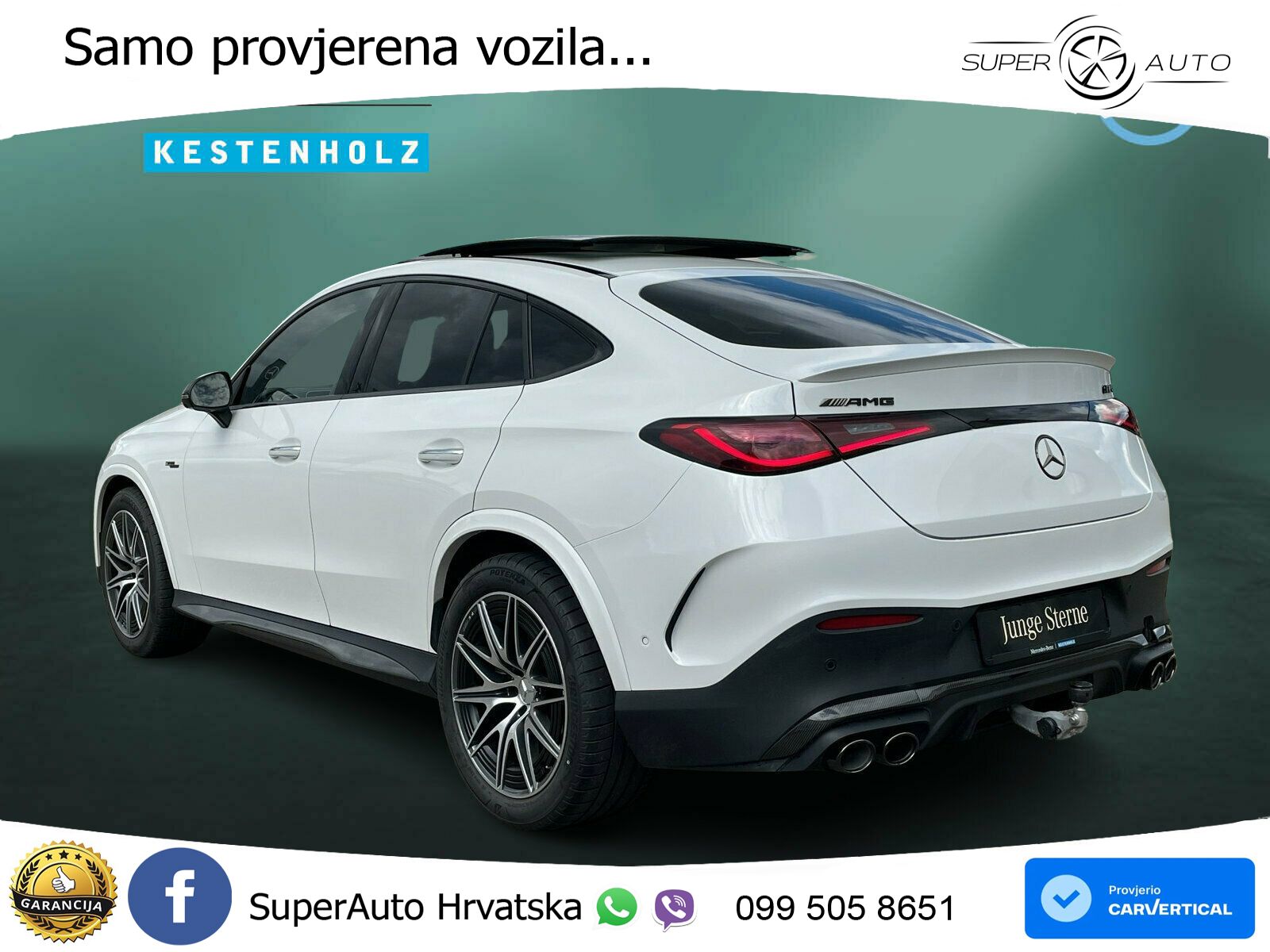 Mercedes AMG GLC 43 (421 KS) 4MATIC AMG SPEEDSHIFT MCT 9G ACC+HEAD+GR SJED+360+PANO