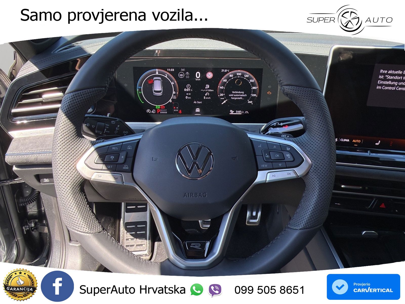 Volkswagen Passat Variant 1.5 TSI (204 KS) eHybrid DSG R-Line LED+GR SJED+ACC
