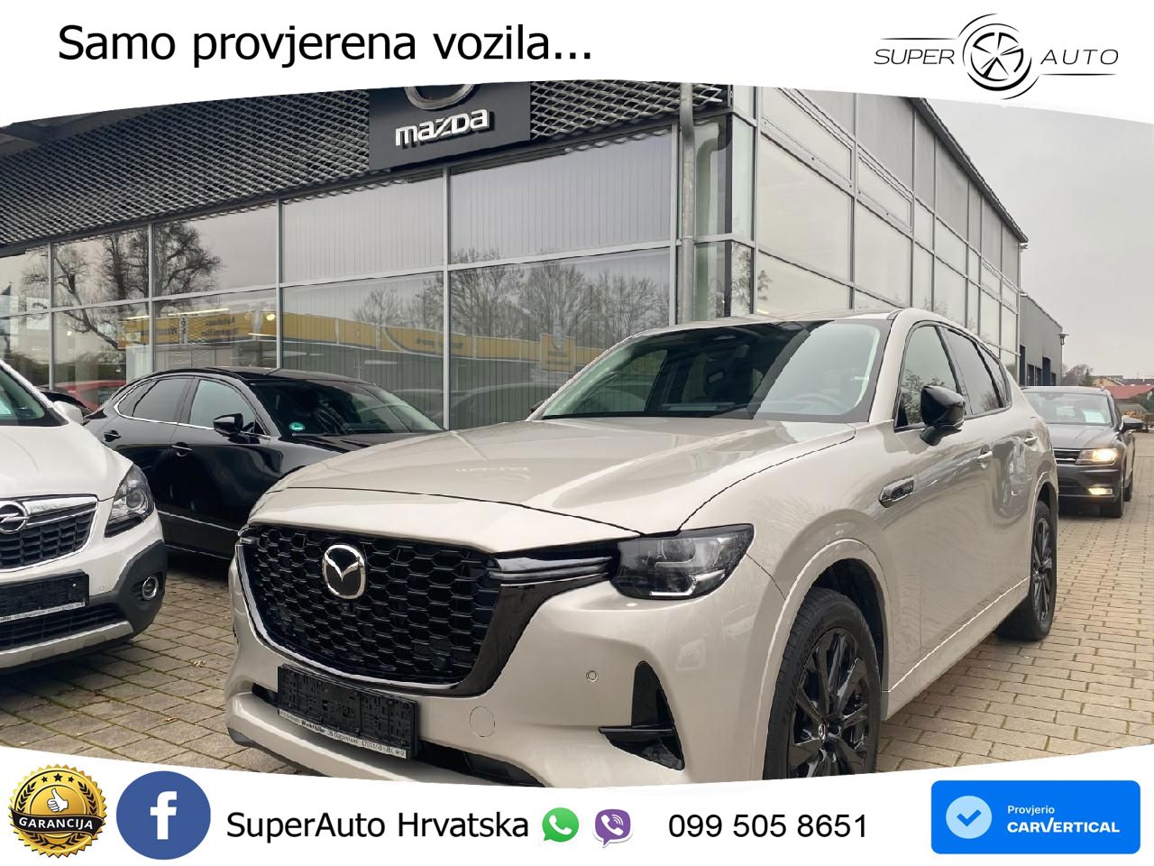 Mazda CX-60 2.5 e-Skyactiv (328 KS) AWD Automatic LED+GR SJED+ACC