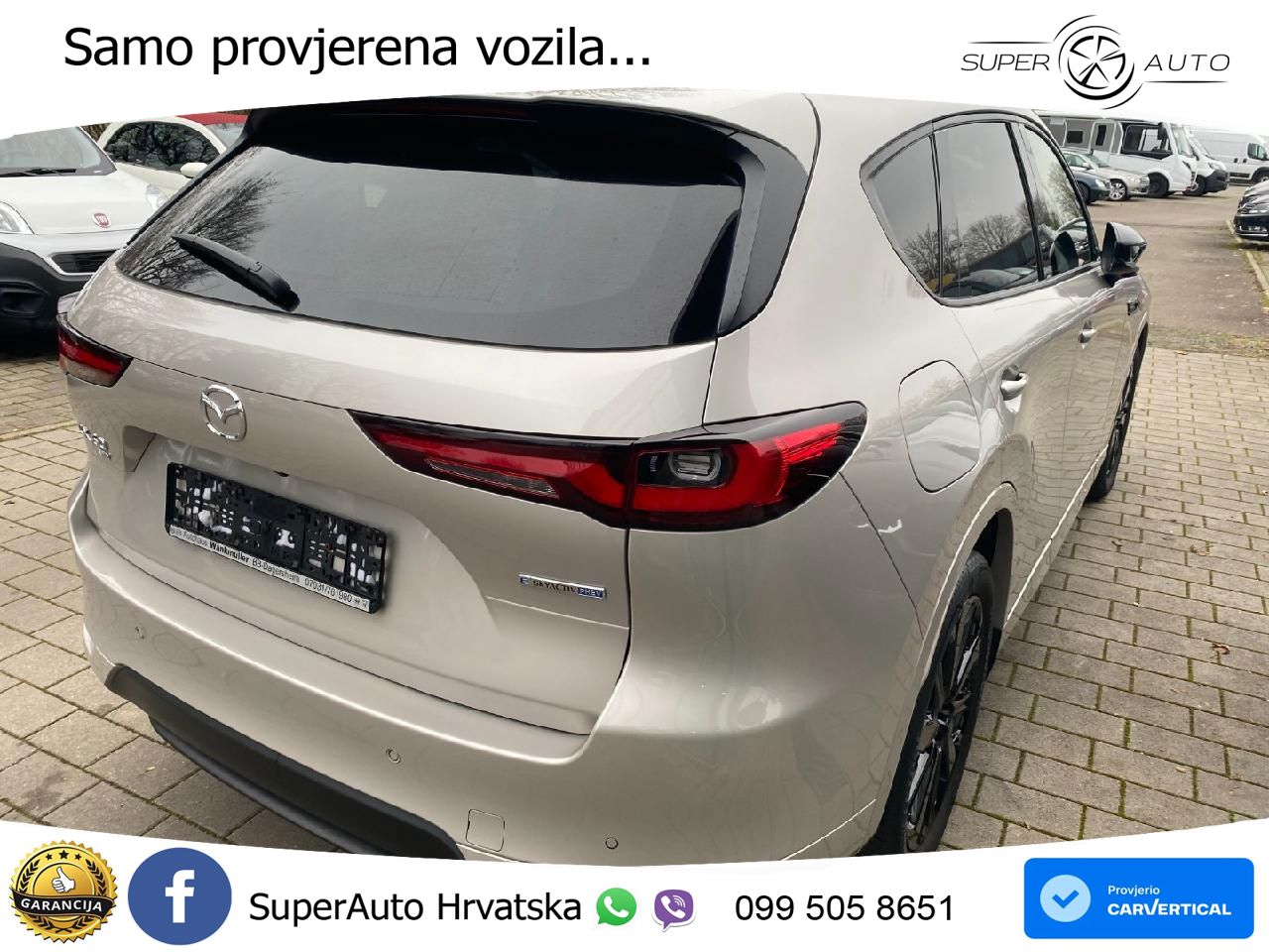 Mazda CX-60 2.5 e-Skyactiv (328 KS) AWD Automatic LED+GR SJED+ACC